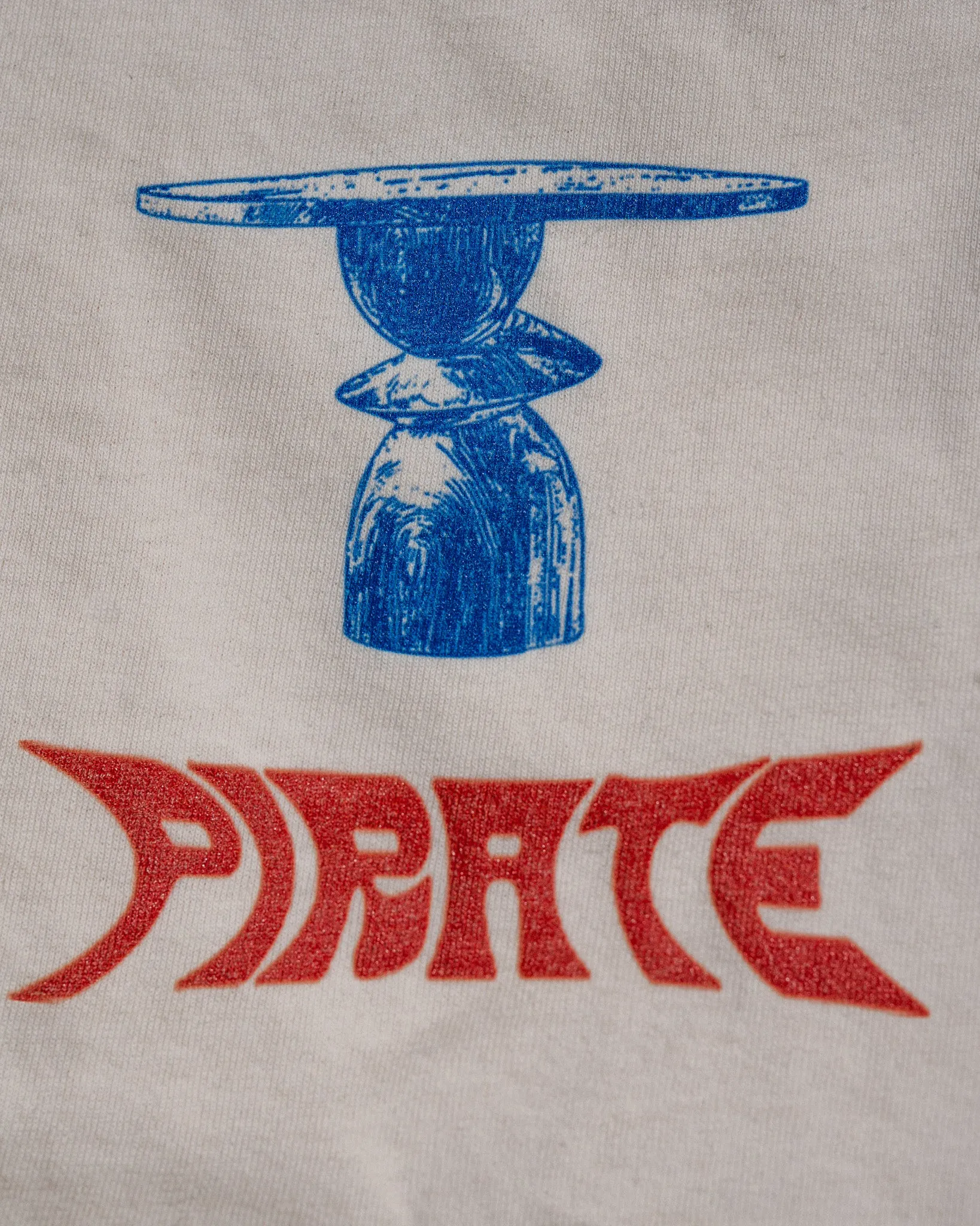 Pirate Manifesto LS Mock Neck Tee (Cannoli Cream) sold by Pirateworldwide product image thumbnail 5