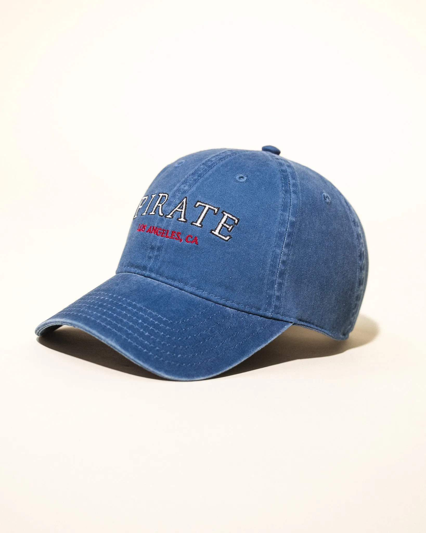 Pirate Los Angeles Dad Hat (Washed Blue) sold by Pirateworldwide product image thumbnail 3