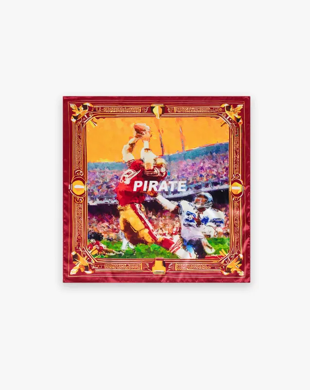 Pirate Winning Plays Silk Bandana made by Pirateworldwide