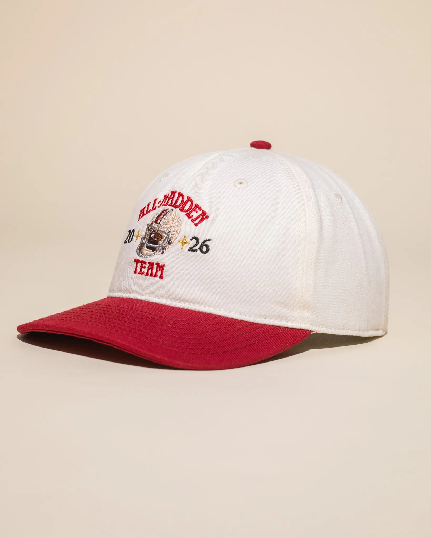 All Madden '26 Hat (Off White/Red) sold by Pirateworldwide product image thumbnail 2