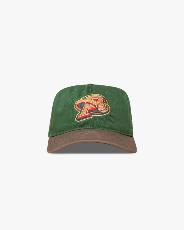 Sonic P Vintage Hat (Green/Brown) made by Pirateworldwide