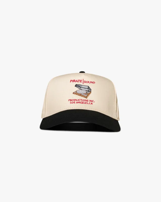 Pirate Sound Productions Hat (Cream/Black) made by Pirateworldwide