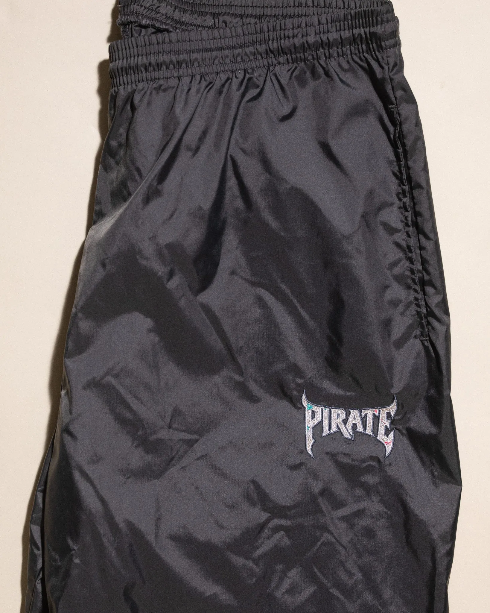 Metal Teeth Nylon Pant (Charcoal) sold by Pirateworldwide product image thumbnail 2