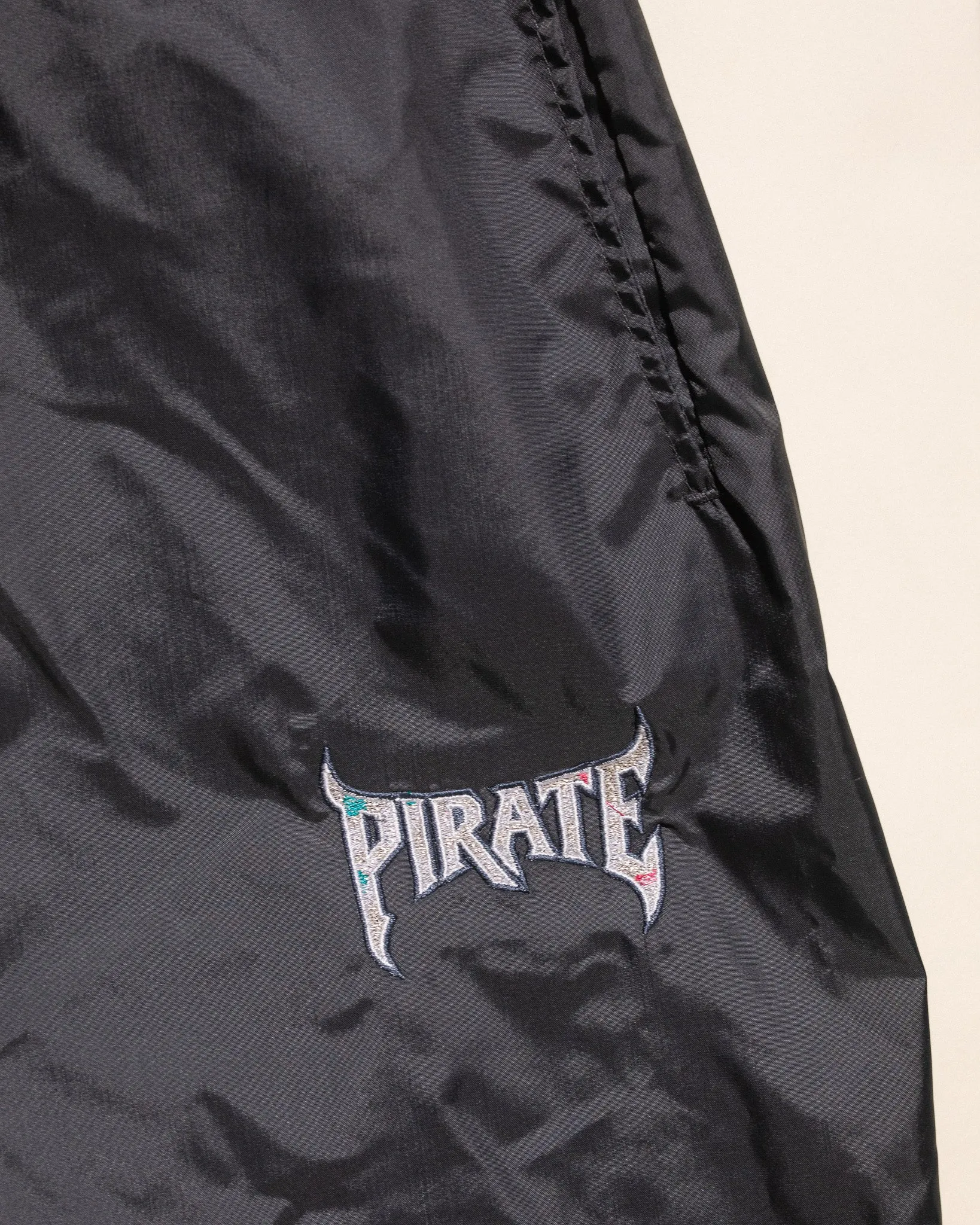 Metal Teeth Nylon Pant (Charcoal) sold by Pirateworldwide product image thumbnail 3
