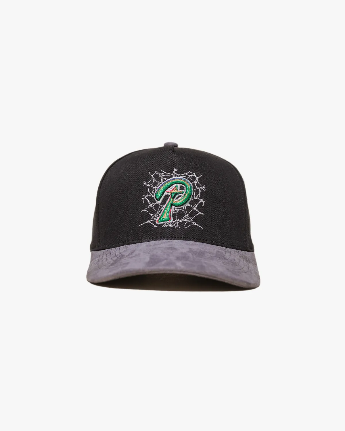 Web P Hat (Black/Grey) sold by Pirateworldwide