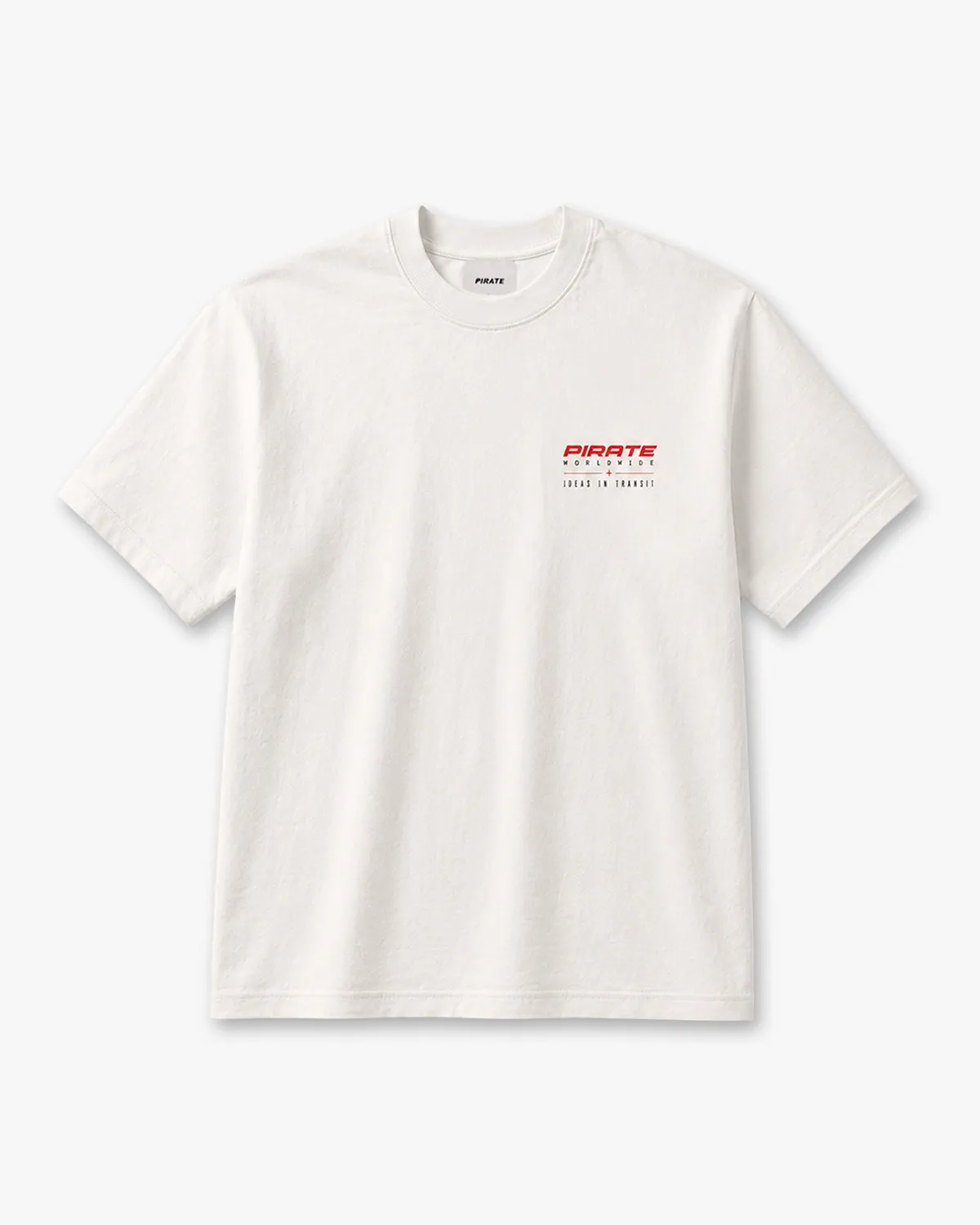 Pirate “Ideas in Transit” Graphic Tee (Off White) sold by Pirateworldwide product image thumbnail 2
