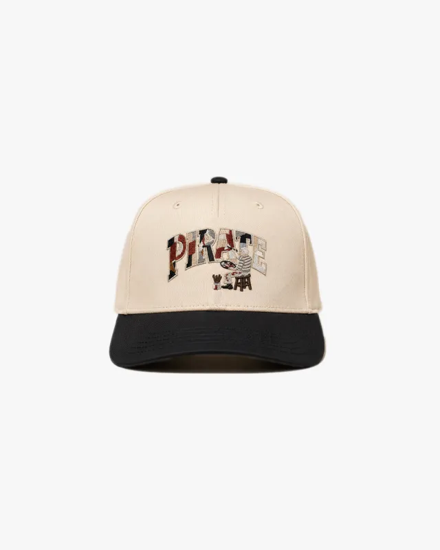The Artist at Work Hat (Cream/Black) made by Pirateworldwide