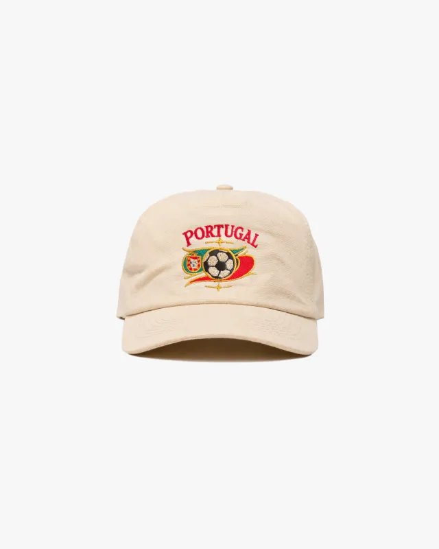 Portugal Crest Vintage Hat (Cream) made by Pirateworldwide