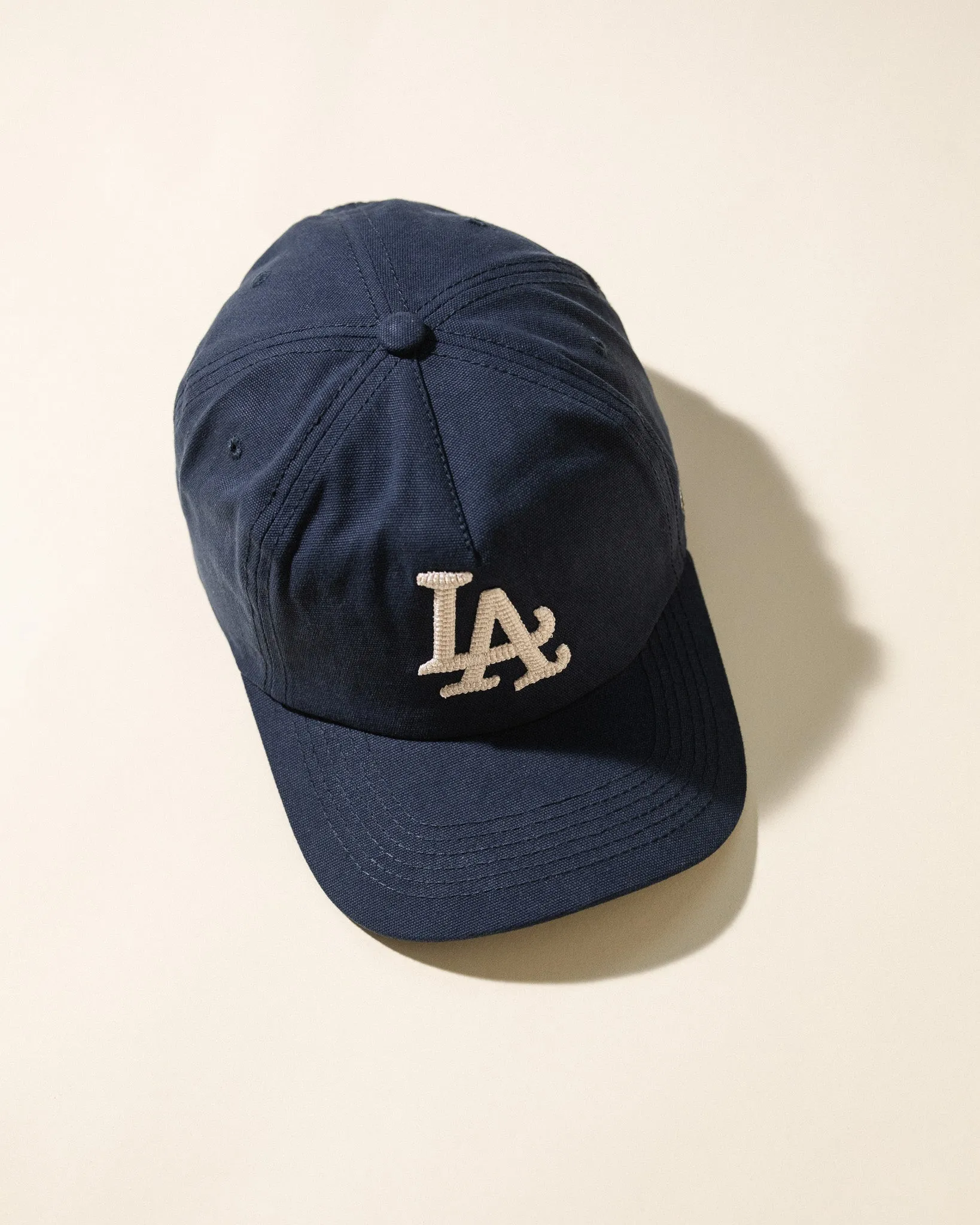 Pirate "LA" Chain Stitch Vintage Hat (Navy) sold by Pirateworldwide product image thumbnail 4