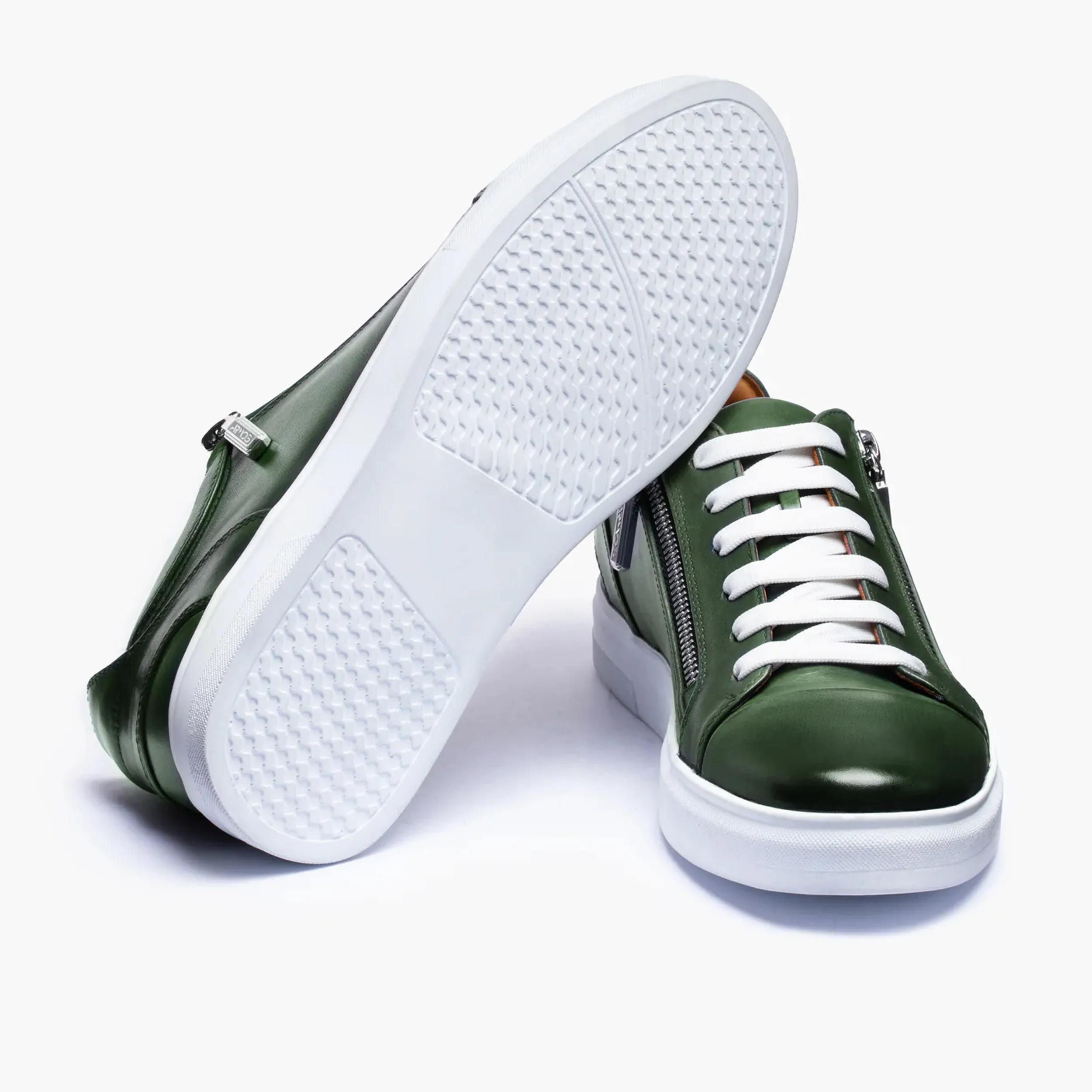 Men's Green Patina Leather Sneaker sold by Armos product image thumbnail 3