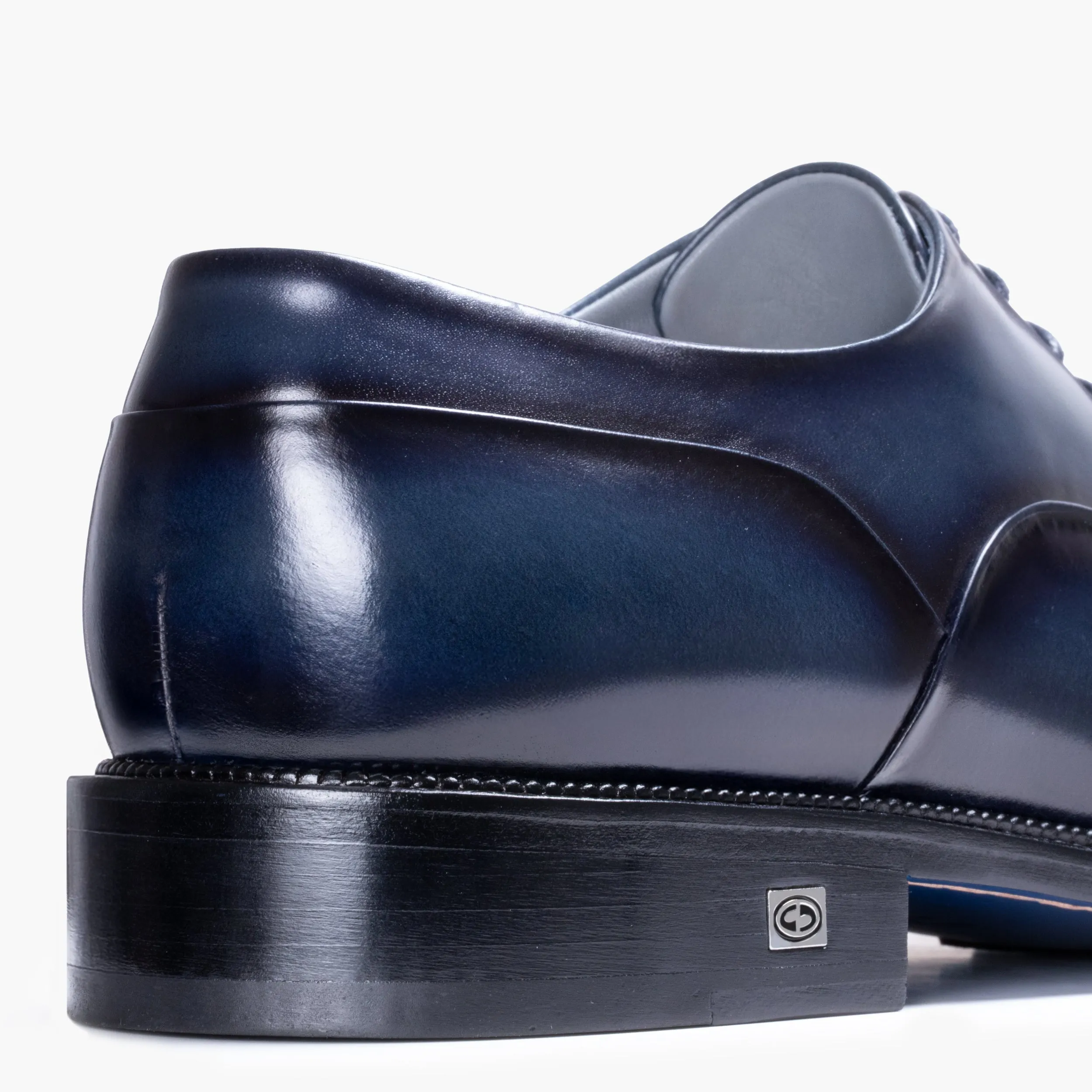 Men’s Blue Oxford with Glossy Toe Cap sold by Armos product image thumbnail 5