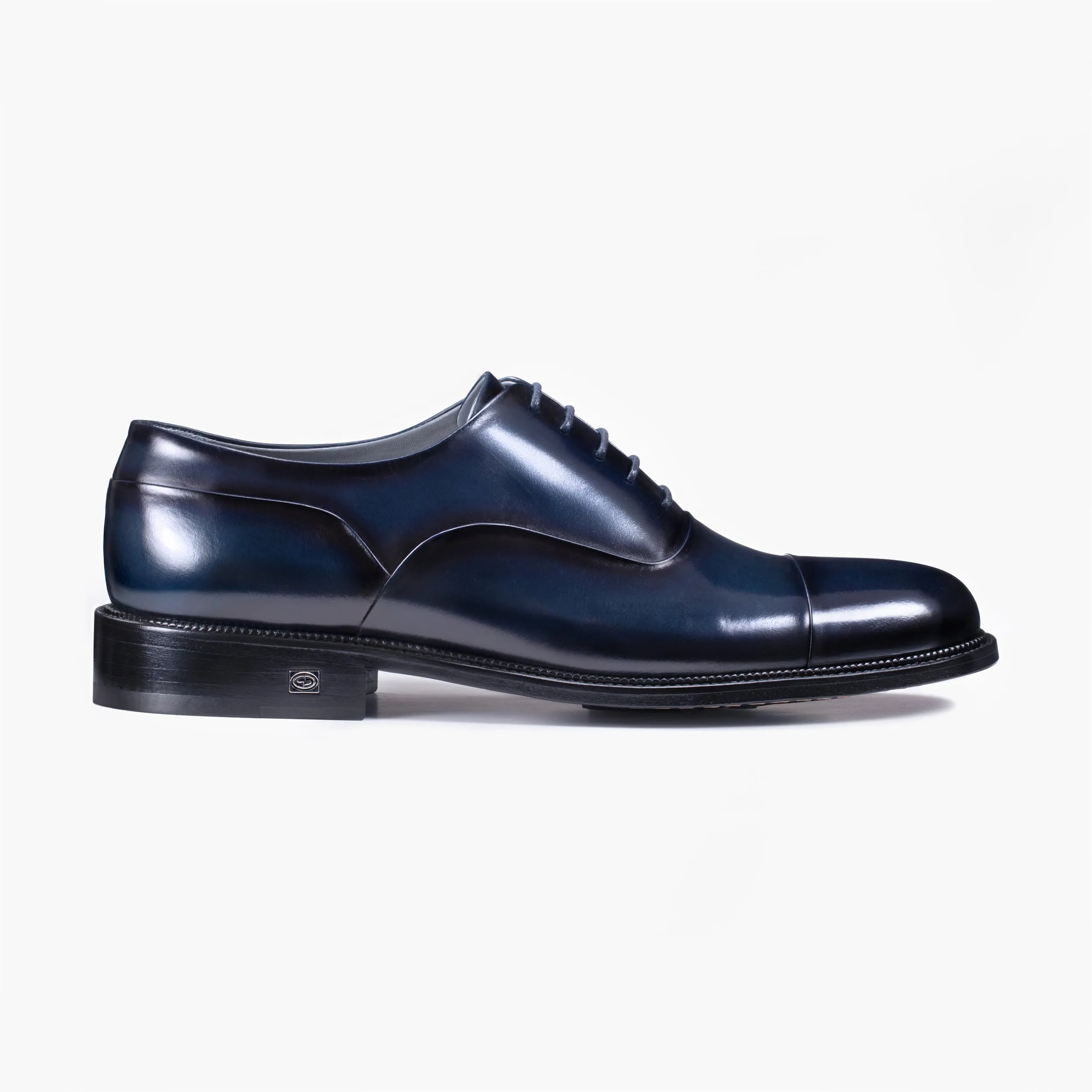 Men’s Blue Oxford with Glossy Toe Cap sold by Armos