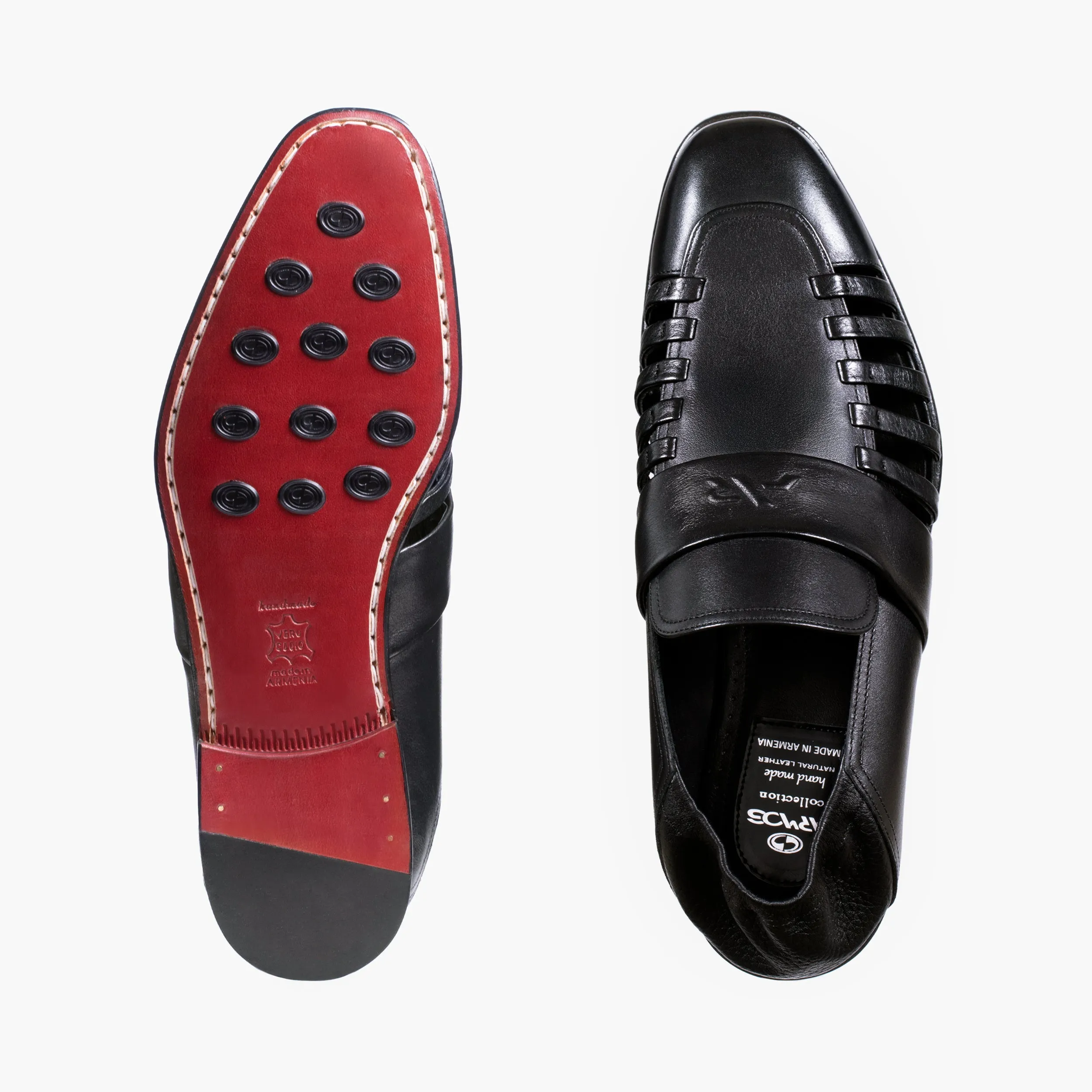 Men's Black Side Strap Fisherman Sandal sold by Armos product image thumbnail 4