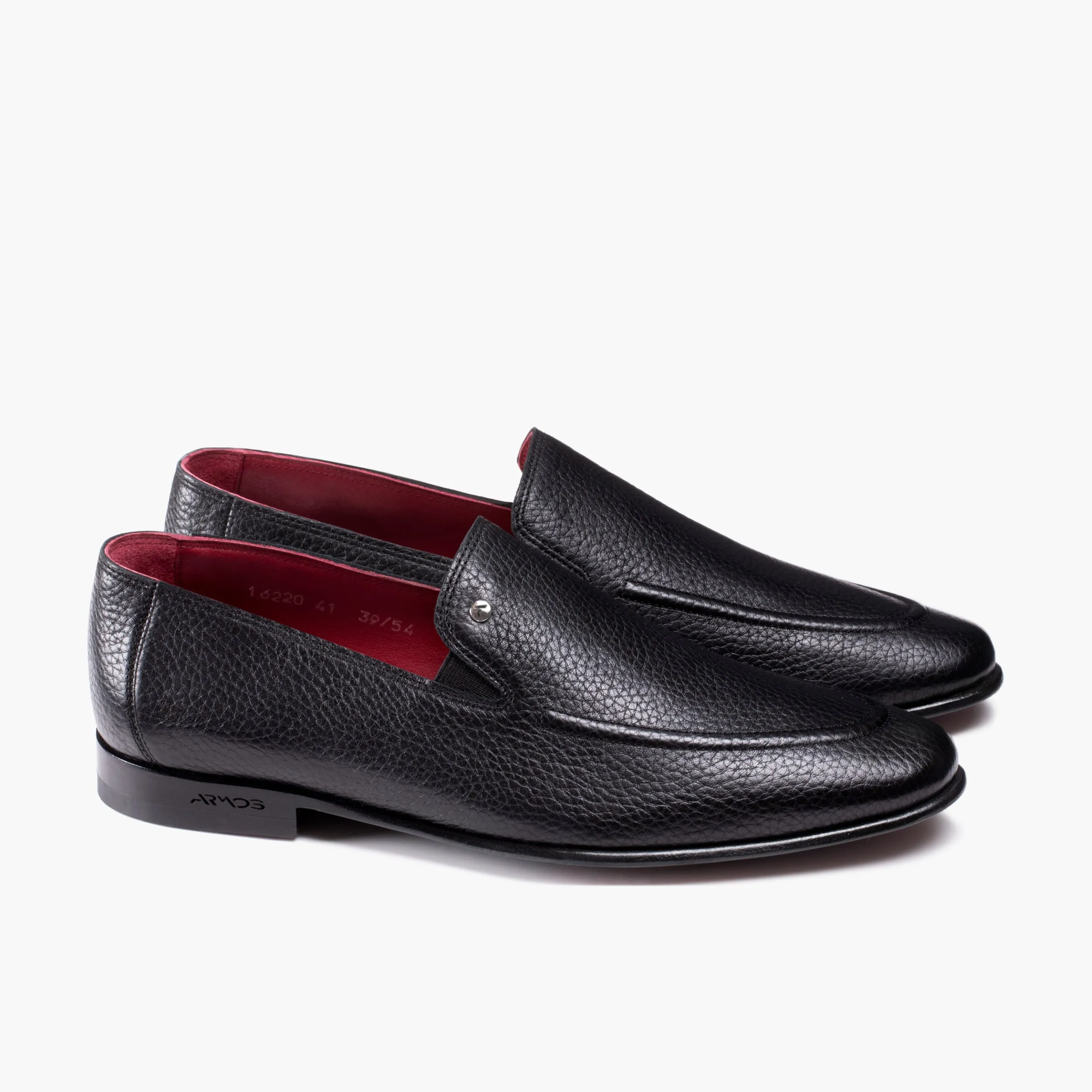 Men’s Black Deer Leather Loafer sold by Armos product image thumbnail 2