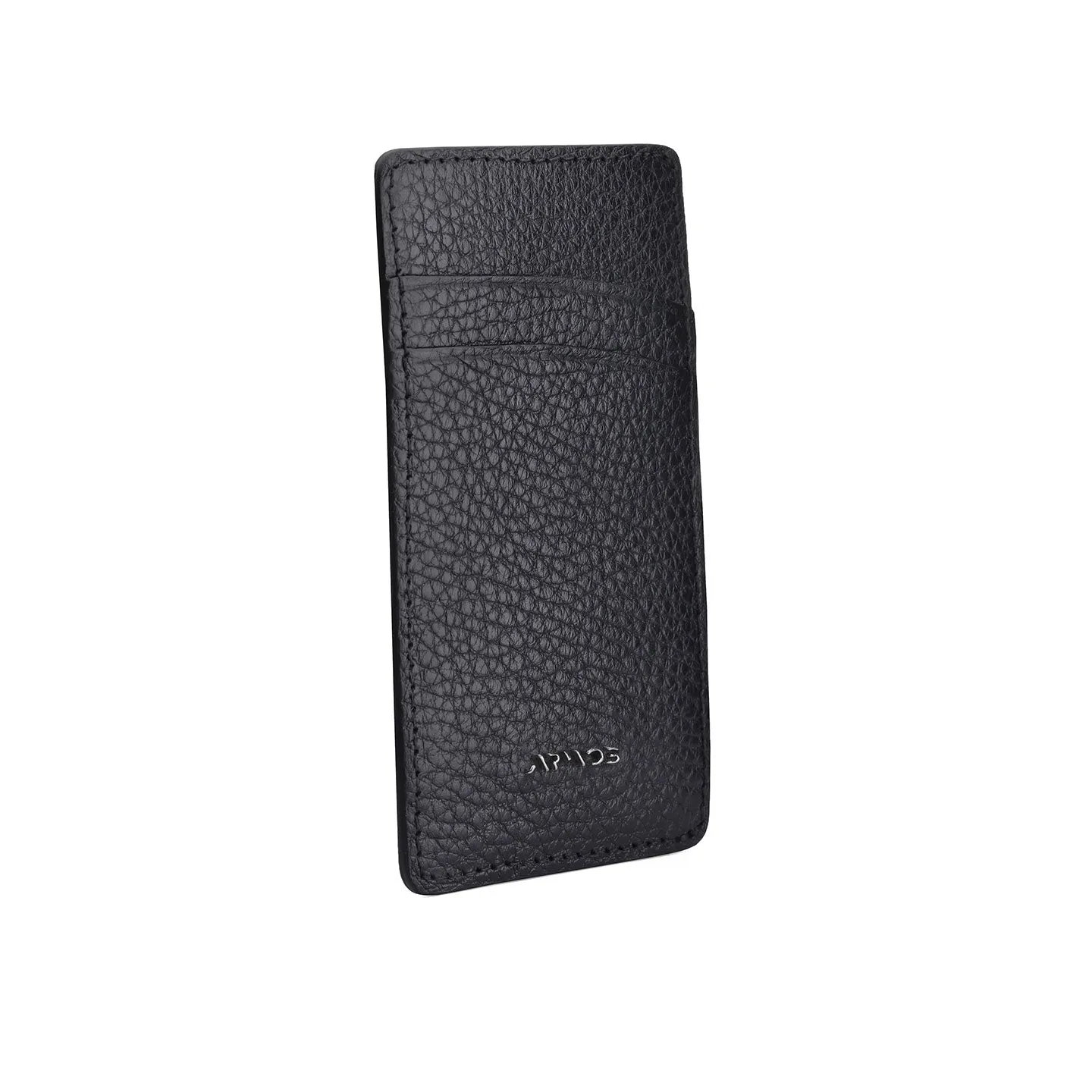 Black leather cardholder sold by Armos product image thumbnail 2
