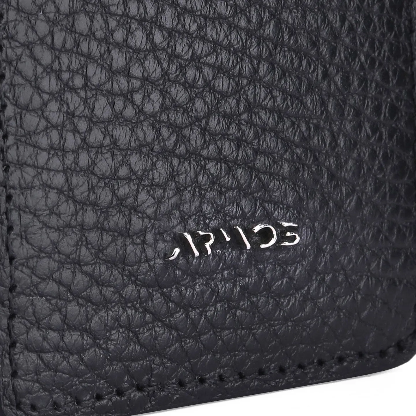 Black leather cardholder sold by Armos product image thumbnail 4