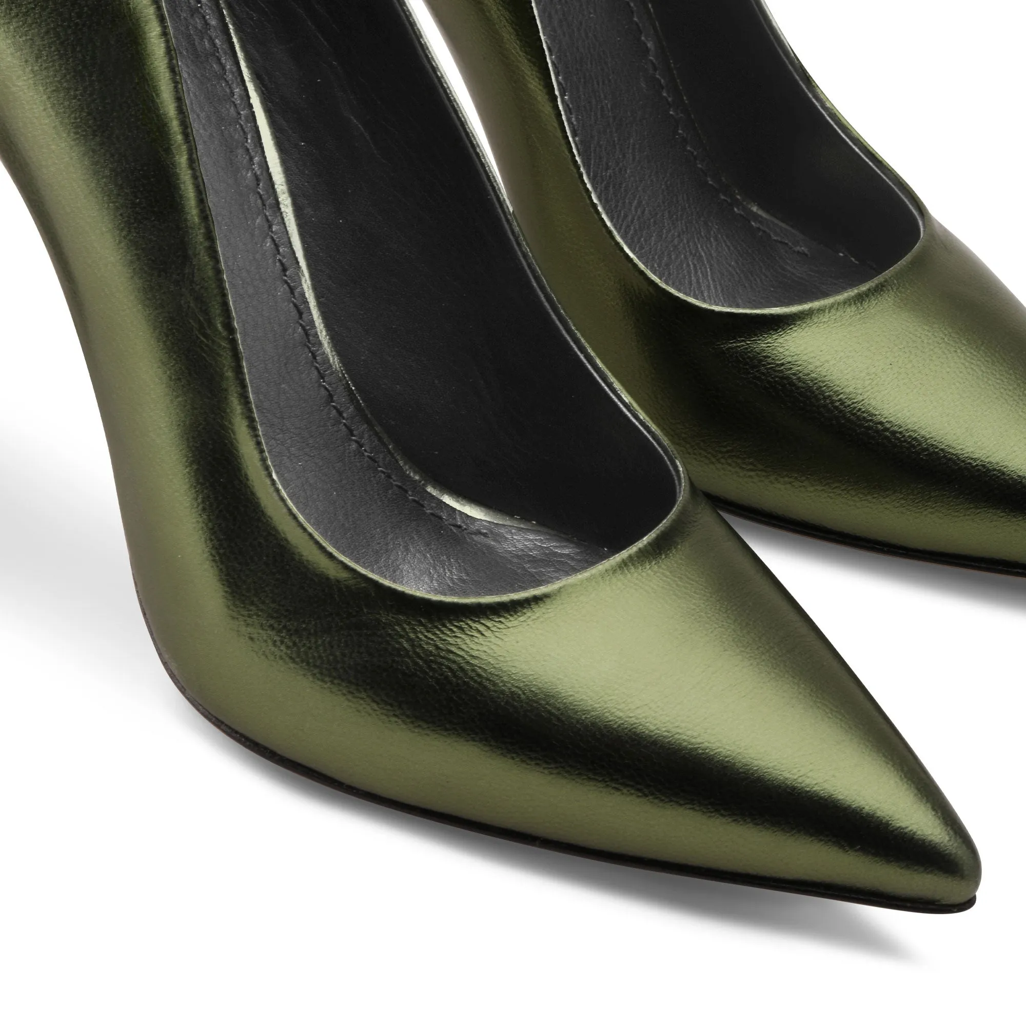 Women's Metallic Pearl Green Pump sold by Armos product image thumbnail 5
