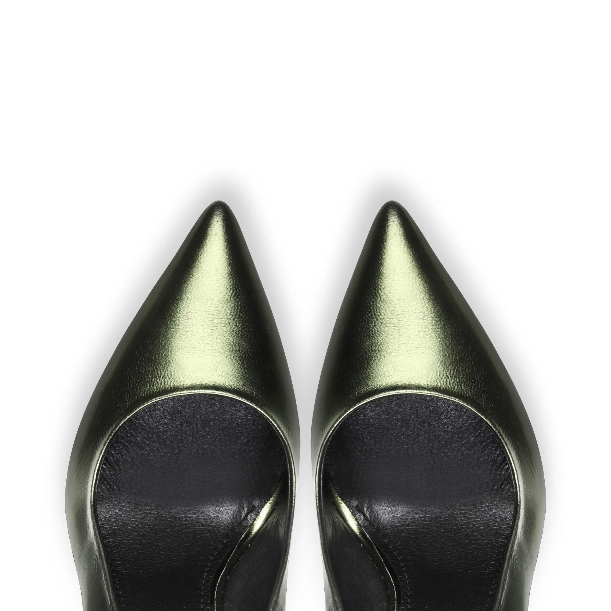 Women's Metallic Pearl Green Pump sold by Armos product image thumbnail 3