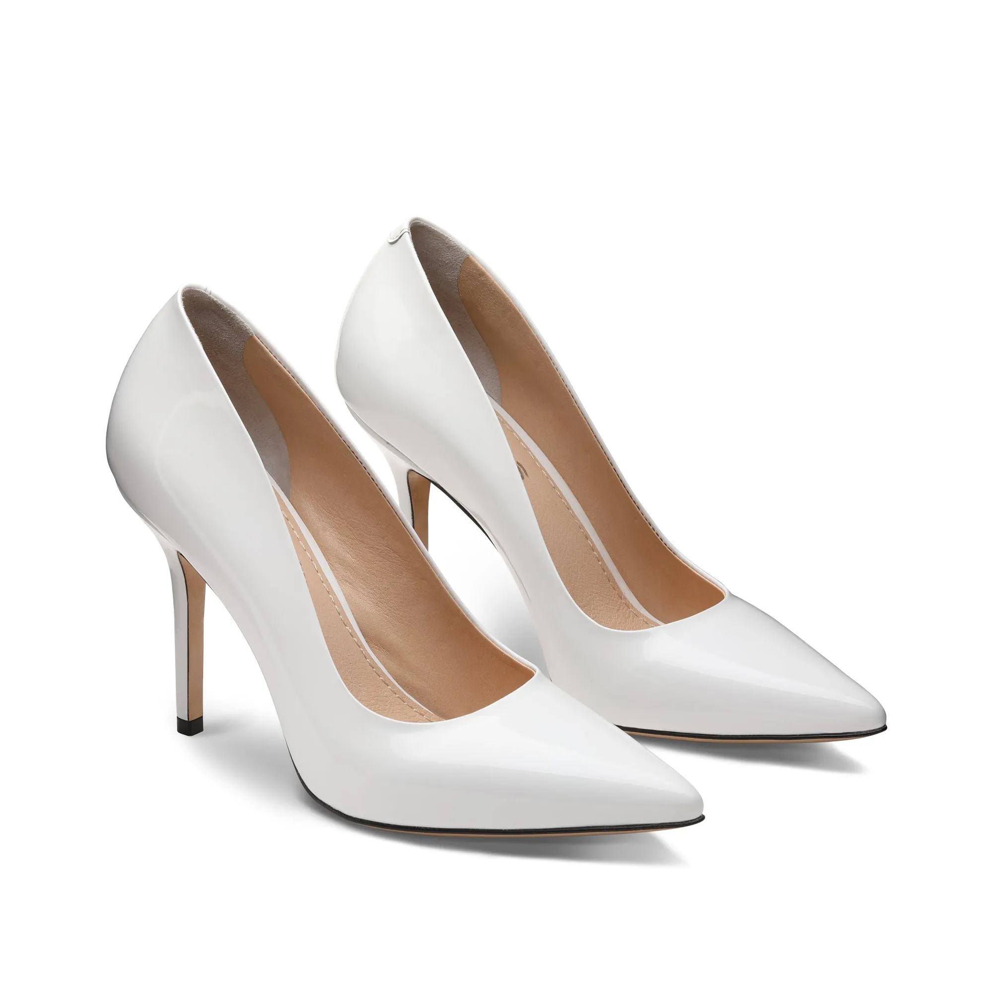 Women's White Patent Leather Pump sold by Armos product image thumbnail 2