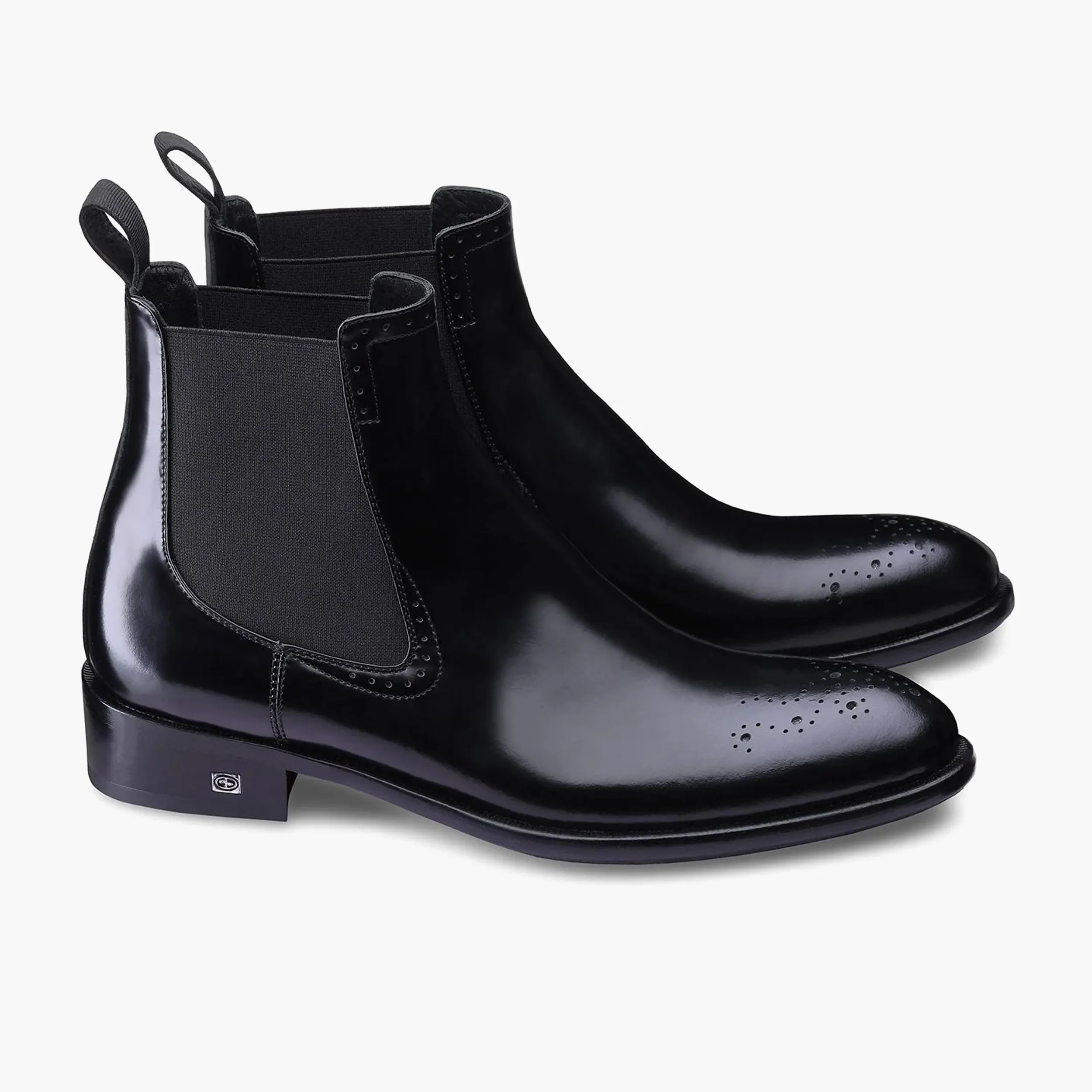Men's Black Patent Leather Chelsea Boot sold by Armos product image thumbnail 2