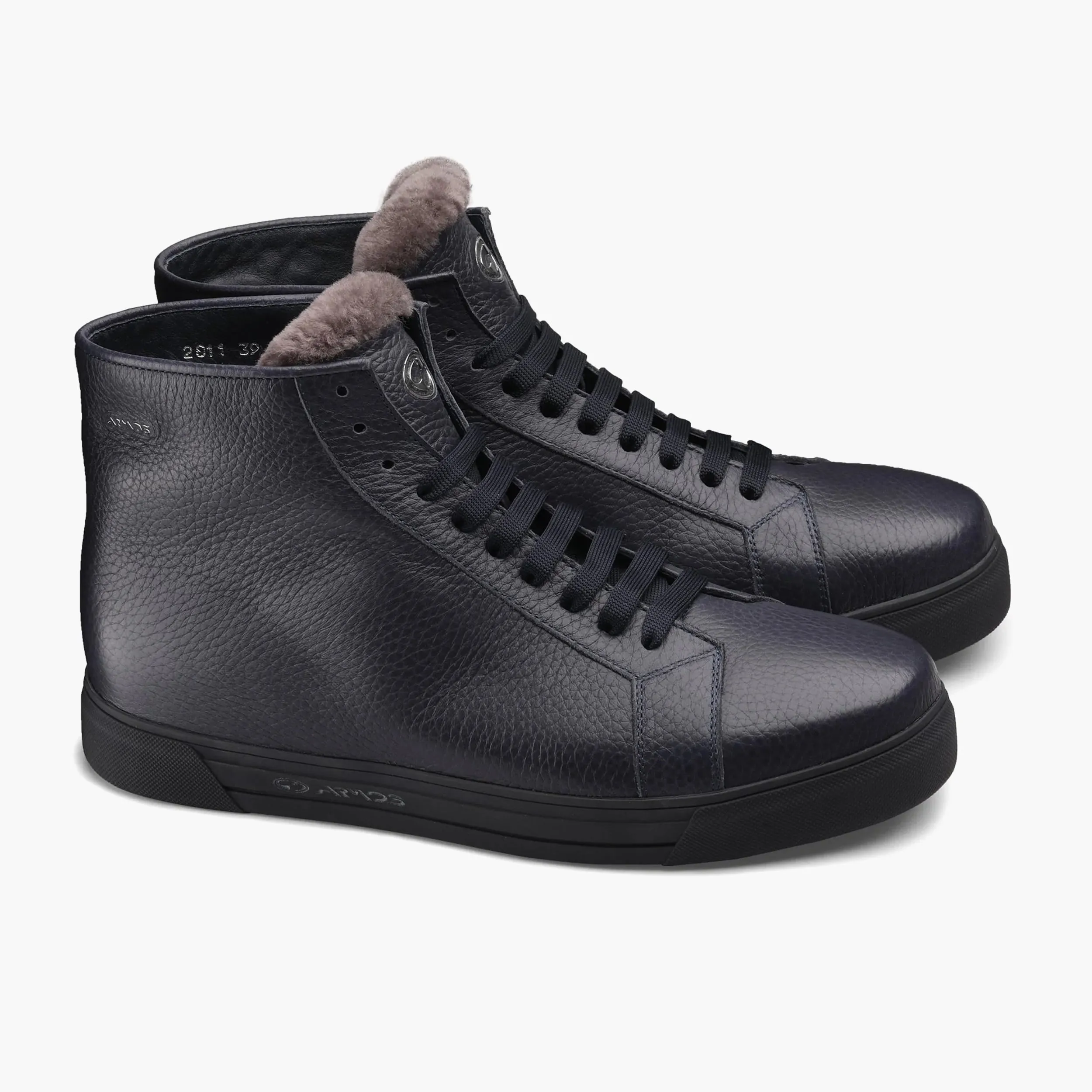 Men's Blue Insulated High-Top Sneaker sold by Armos product image thumbnail 2