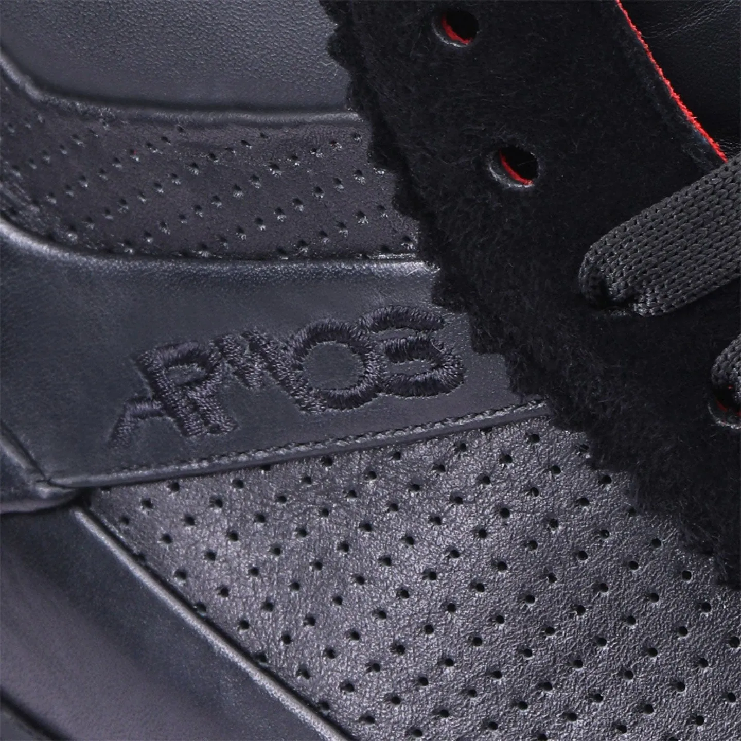 Men's Black Suede & Leather High Sneaker sold by Armos product image thumbnail 5