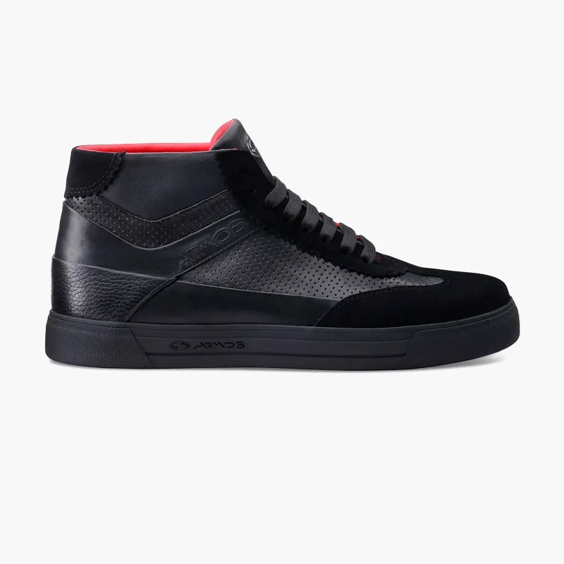 Men's Black Suede & Leather High Sneaker sold by Armos
