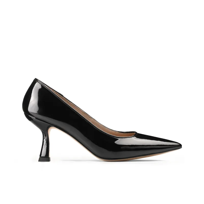 Women's Black Patent Leather Pump sold by Armos