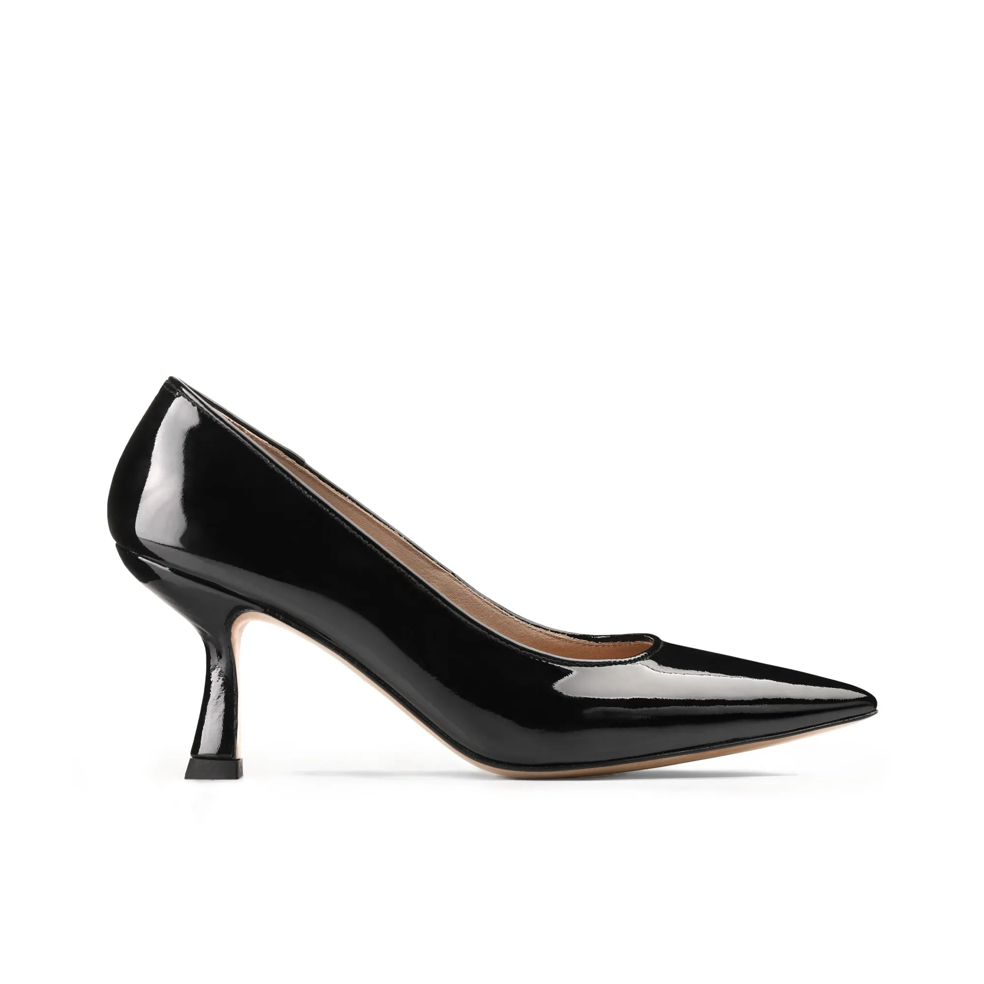 Women's Black Patent Leather Pump sold by Armos
