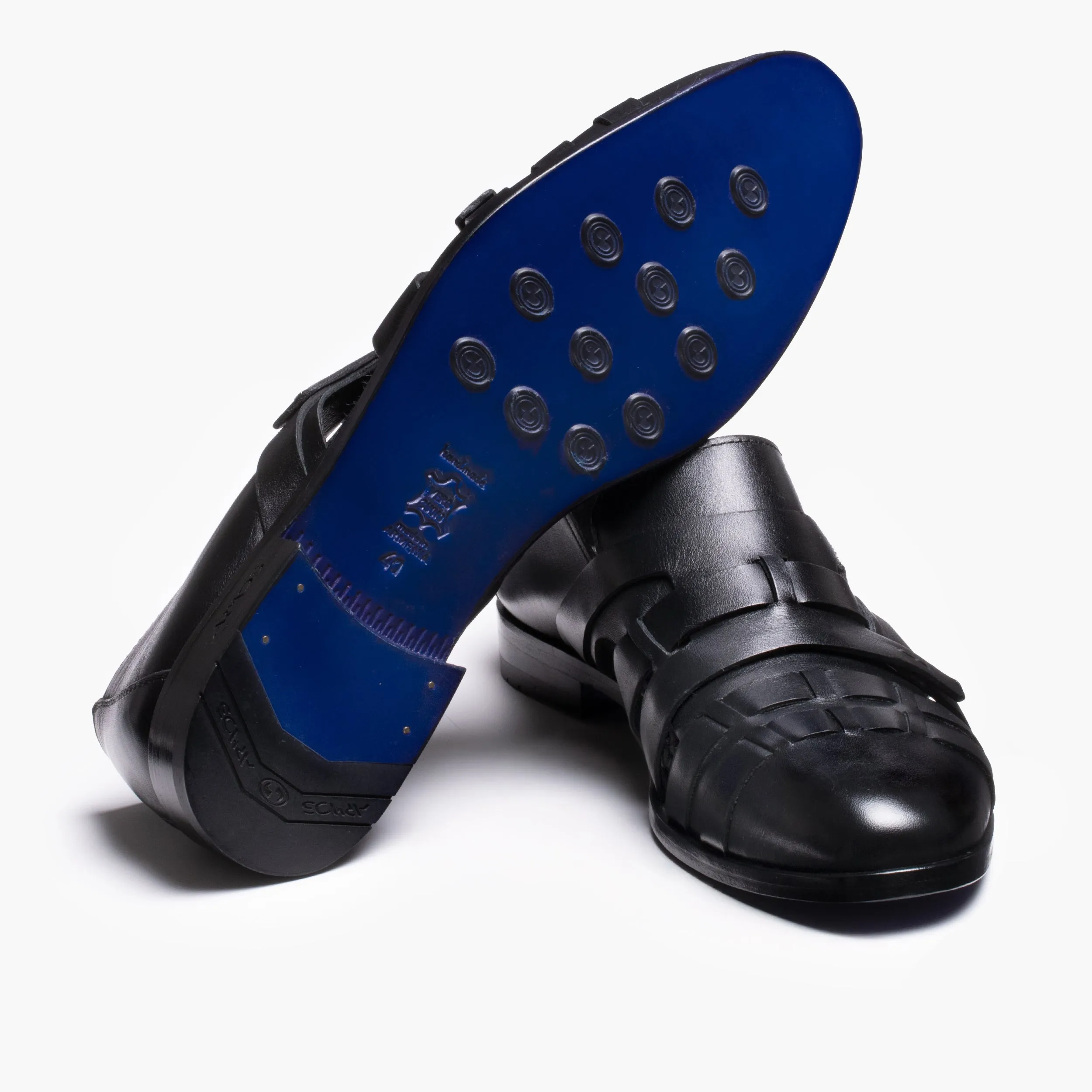 Men's Black Side Strap Fisherman Sandal sold by Armos product image thumbnail 3