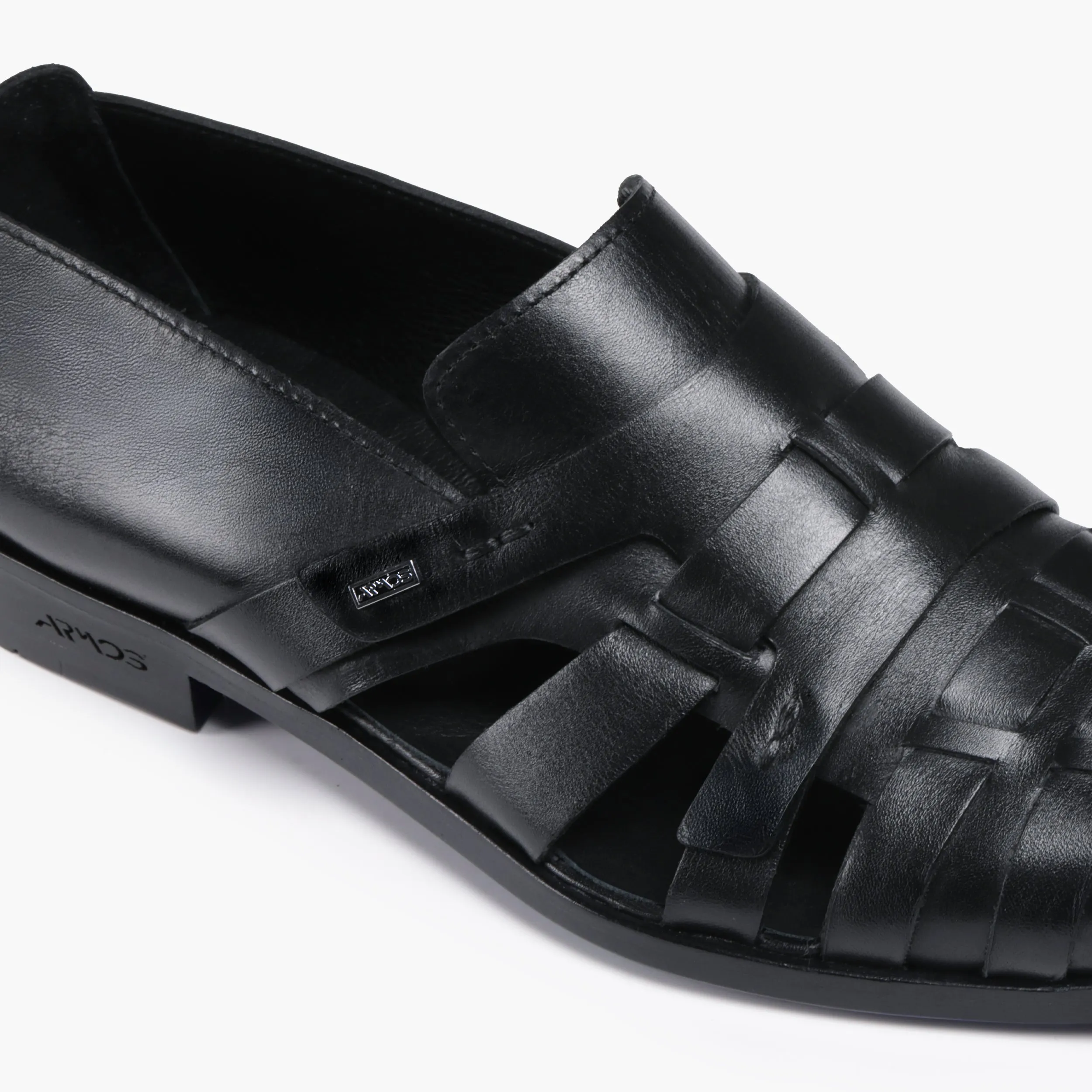 Men's Black Side Strap Fisherman Sandal sold by Armos product image thumbnail 5