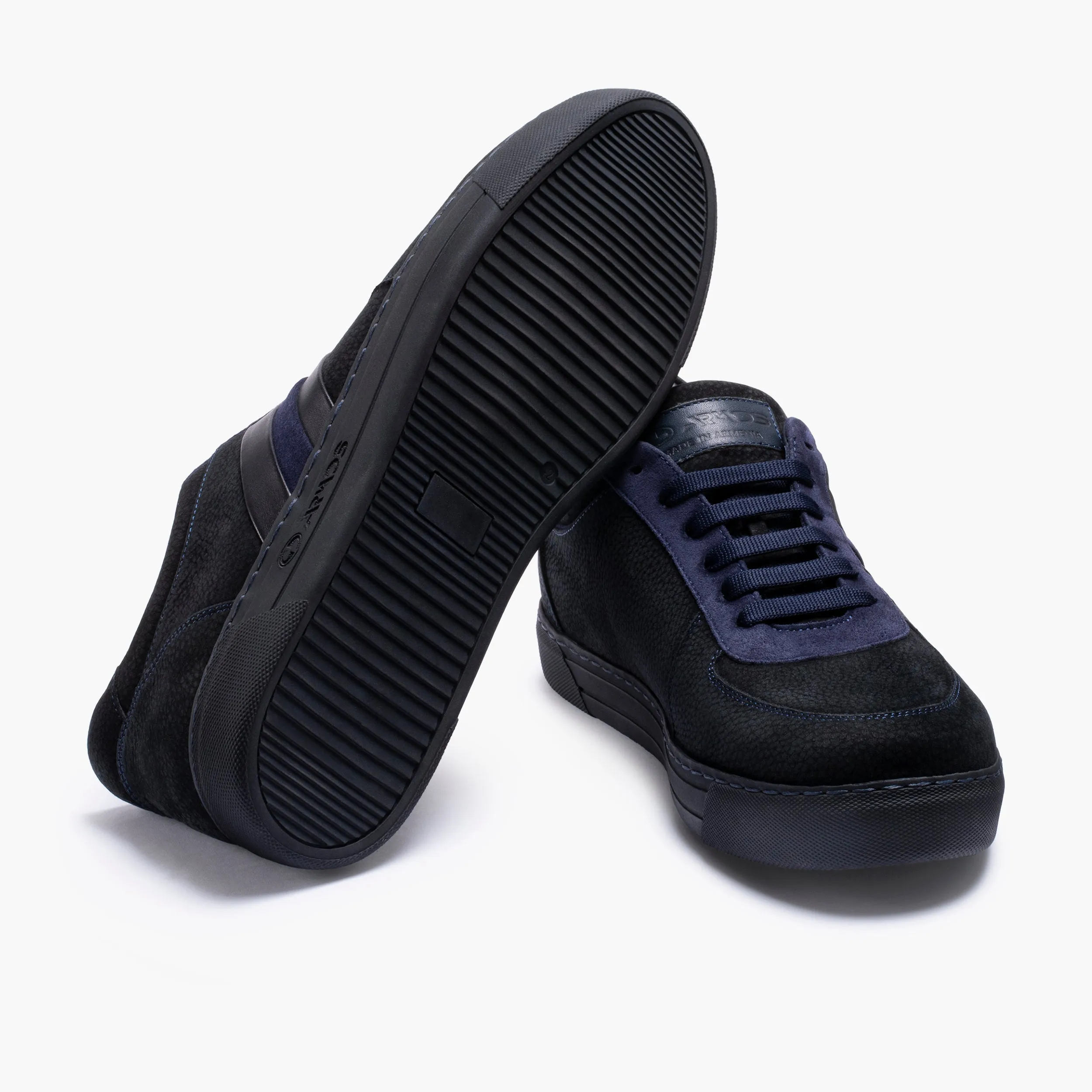 Men's Black Nubuck & Suede Sneaker sold by Armos product image thumbnail 4