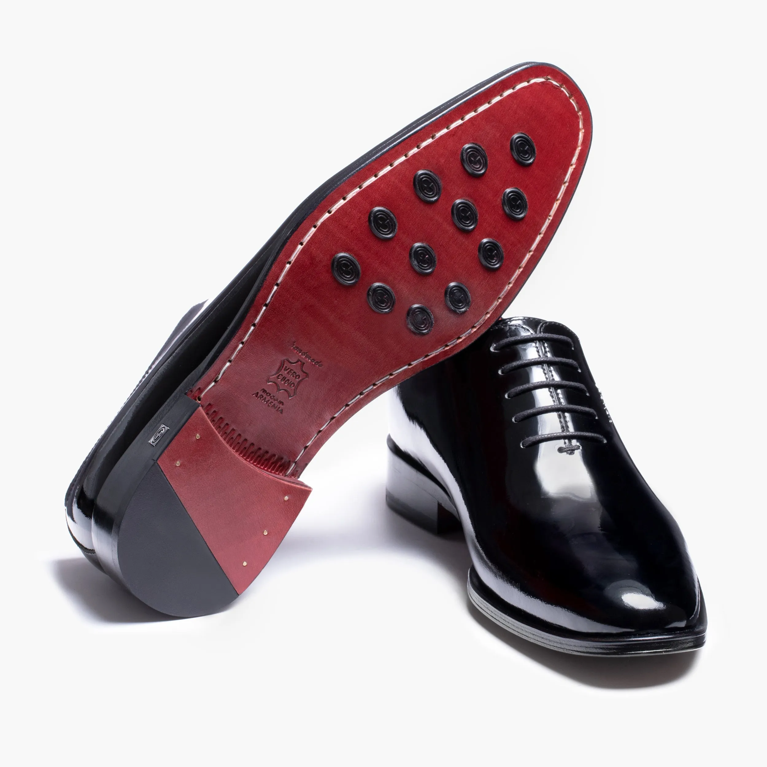 Men's Black Patent Leather Oxfords sold by Armos product image thumbnail 3