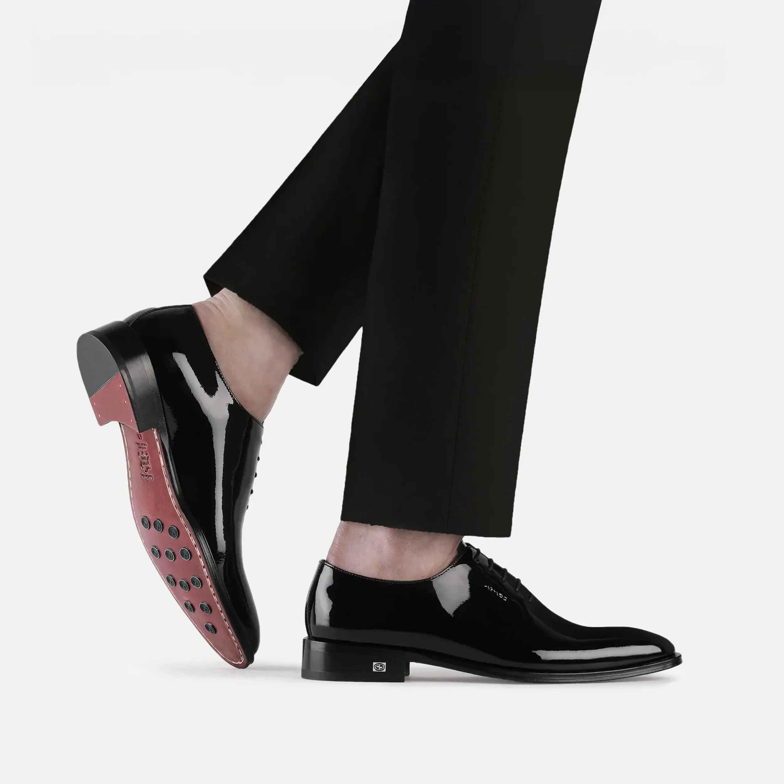 Men's Black Patent Leather Oxfords sold by Armos product image thumbnail 4