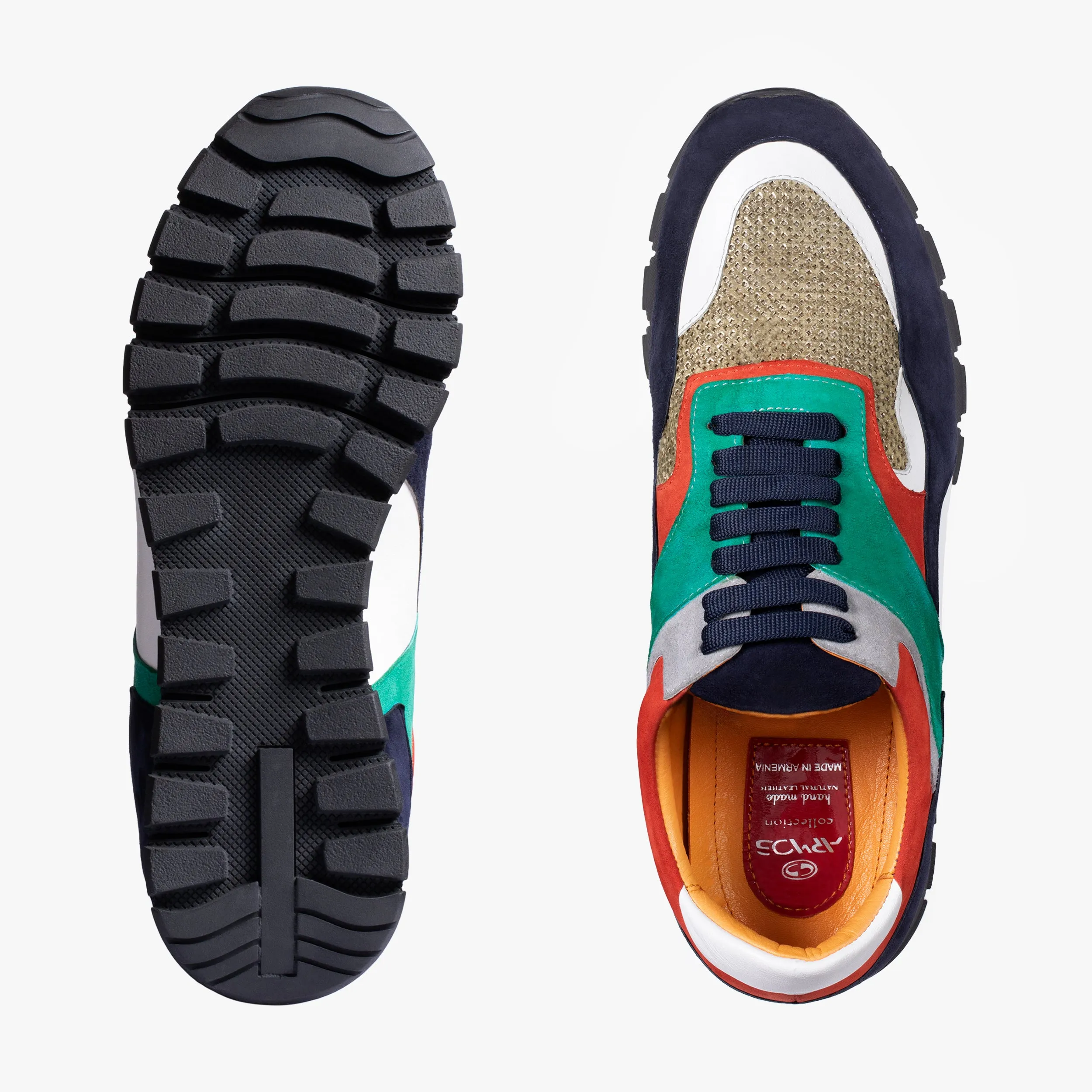 Men's Multi-Color Suede Sneaker sold by Armos product image thumbnail 5