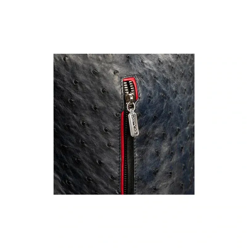 Ostrich leather jacket sold by Armos product image thumbnail 4