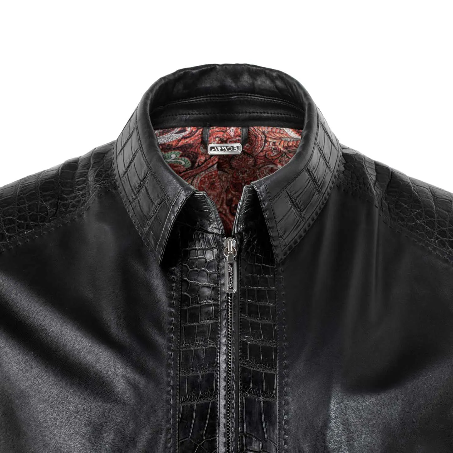 Black exotic jacket sold by Armos product image thumbnail 3