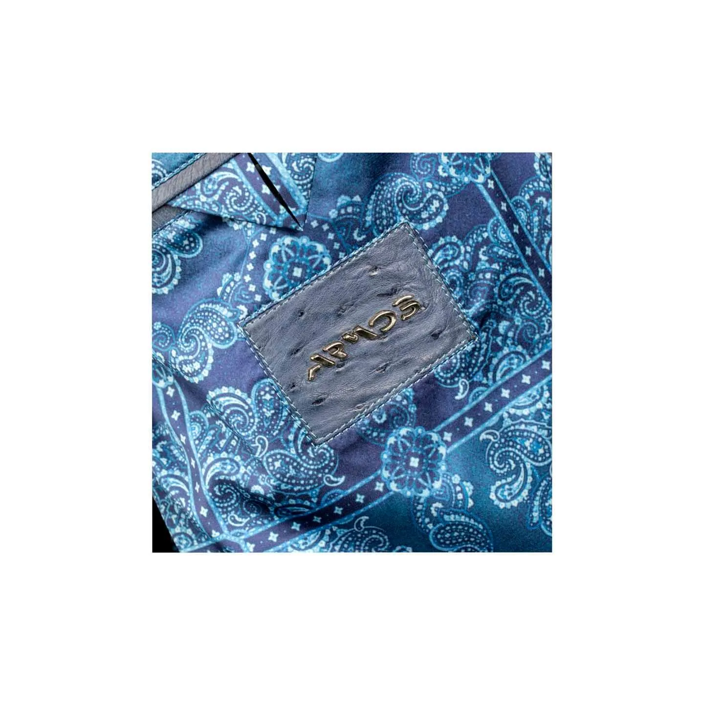 Ostrich leather jacket sold by Armos product image thumbnail 5