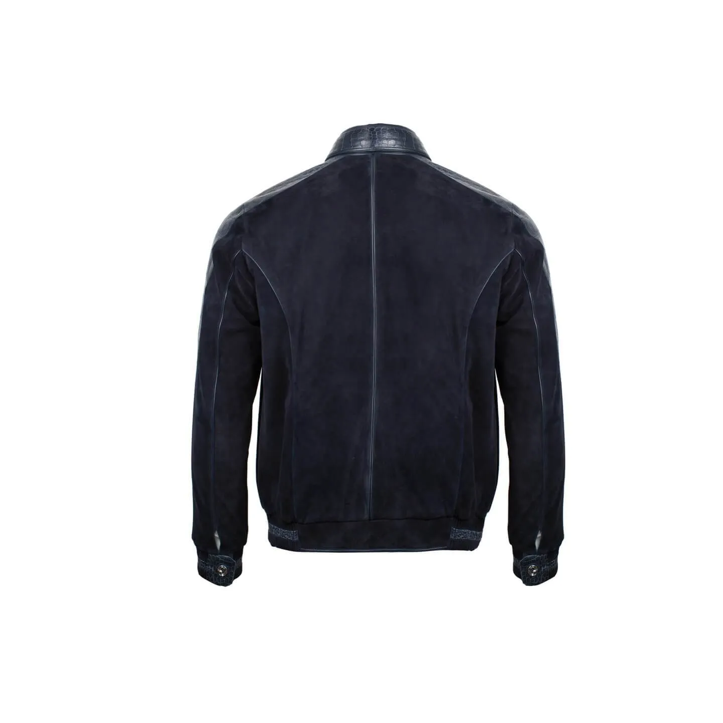 Elegant crocodile leather jacket sold by Armos product image thumbnail 2