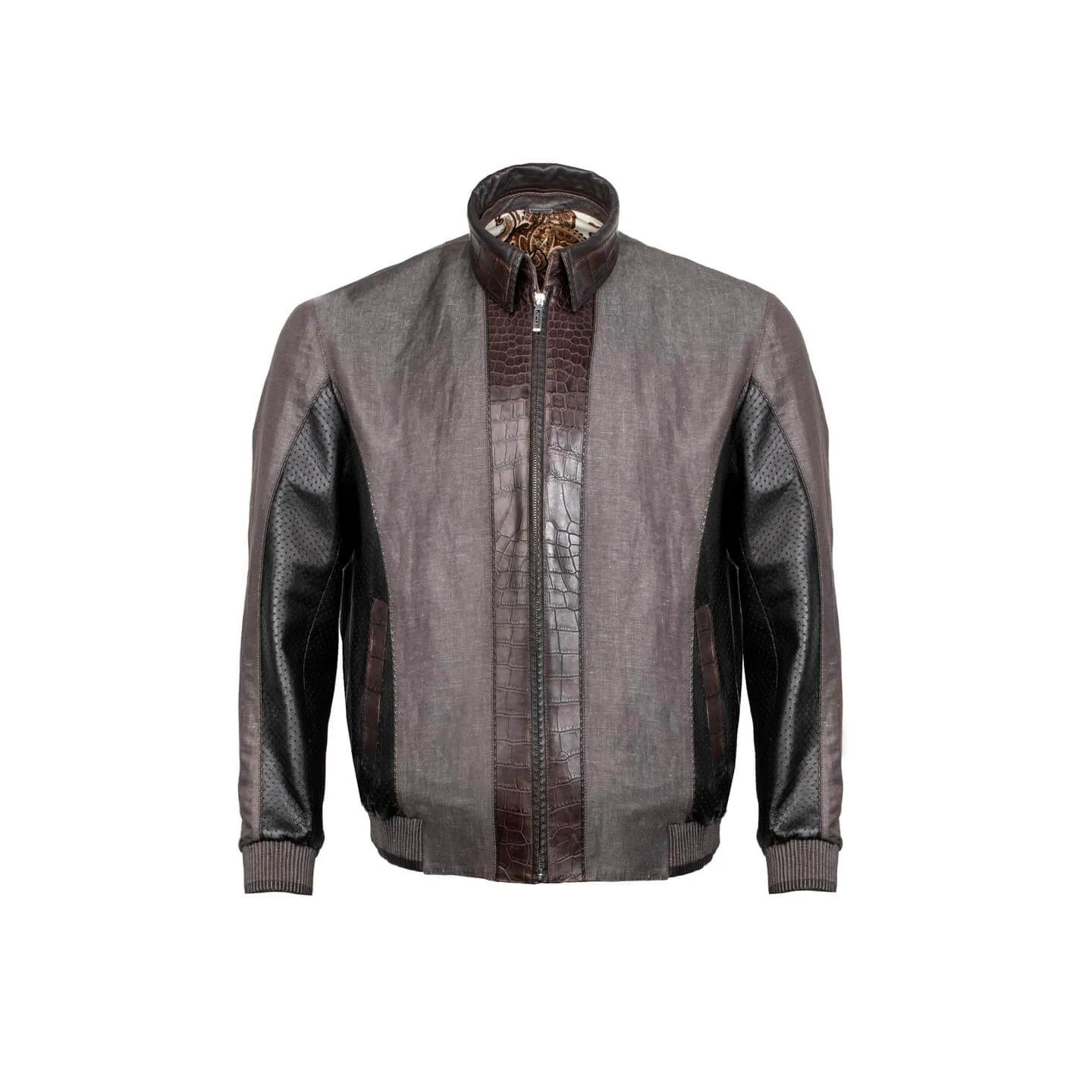 Exotic leather jacket sold by Armos