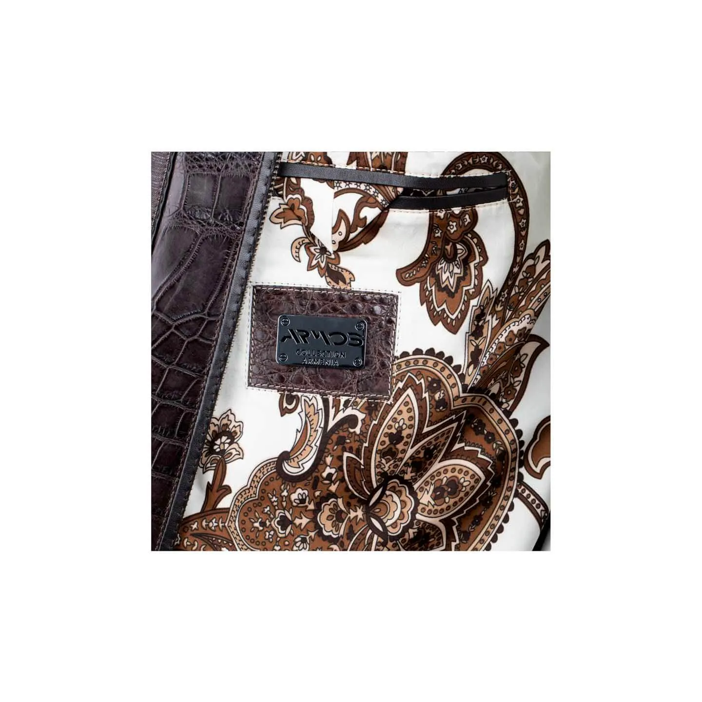Exotic leather jacket sold by Armos product image thumbnail 5