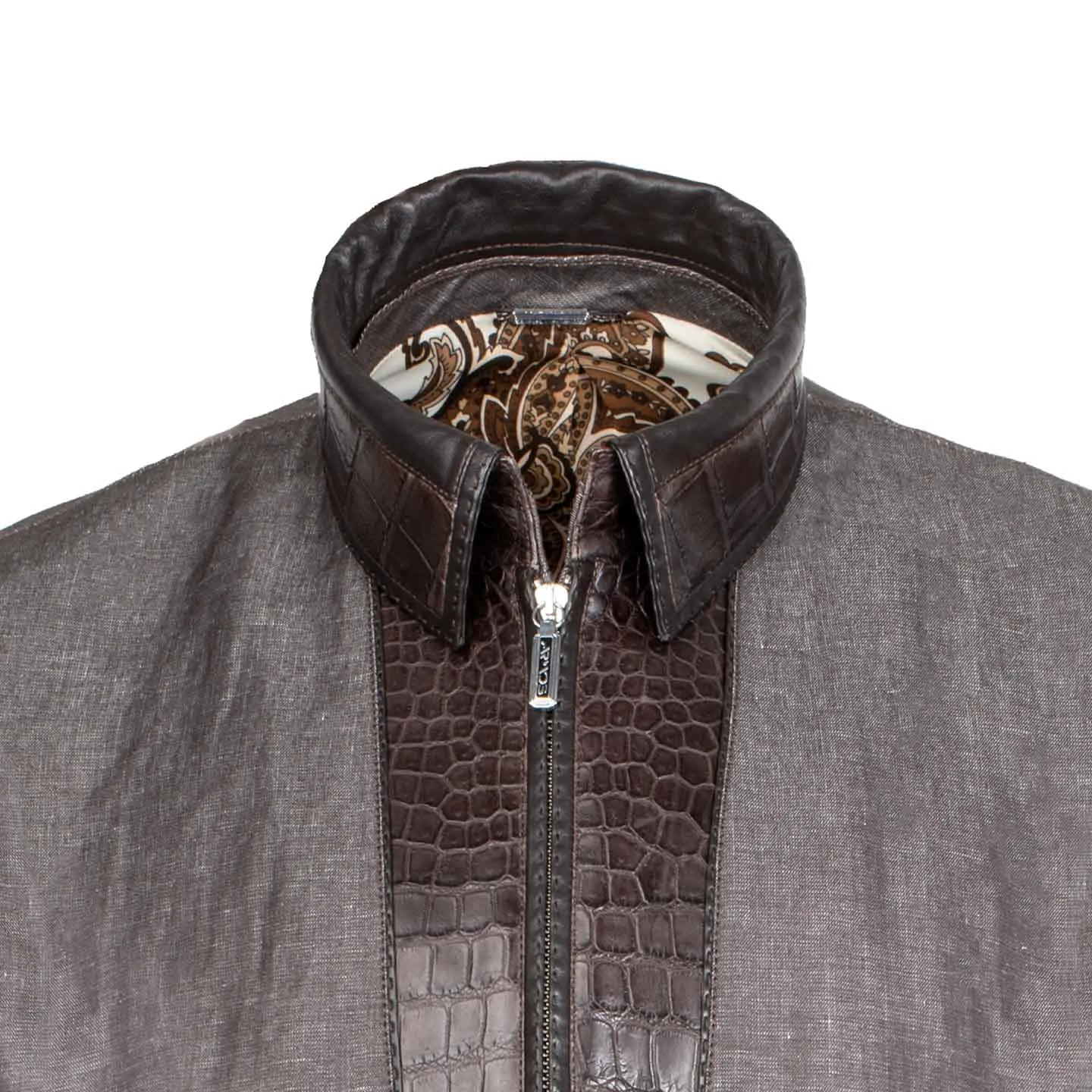 Exotic leather jacket sold by Armos product image thumbnail 3