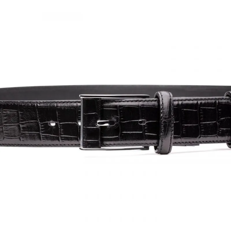 Patterned leather belt sold by Armos product image thumbnail 4