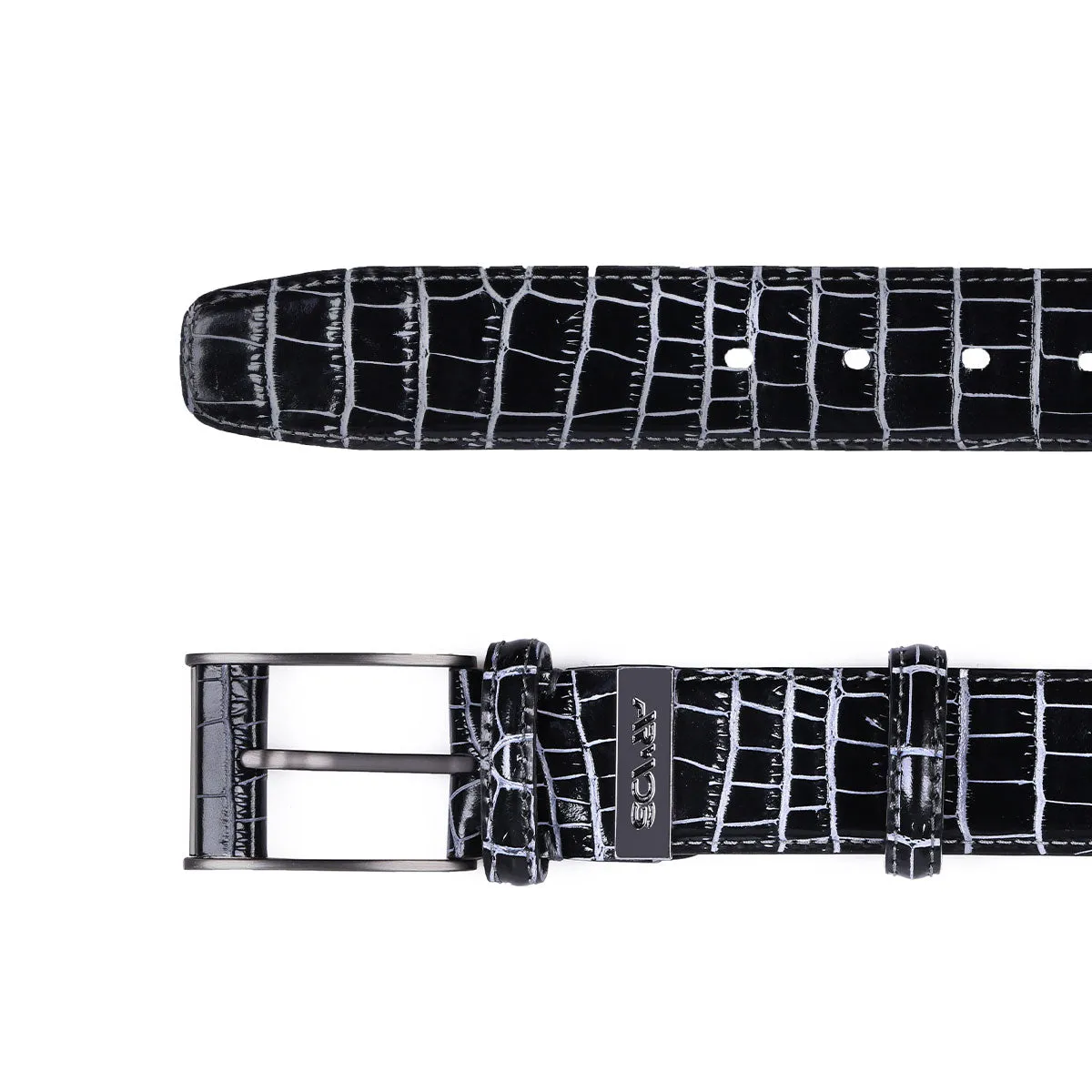 Men's two-tone belt sold by Armos product image thumbnail 3