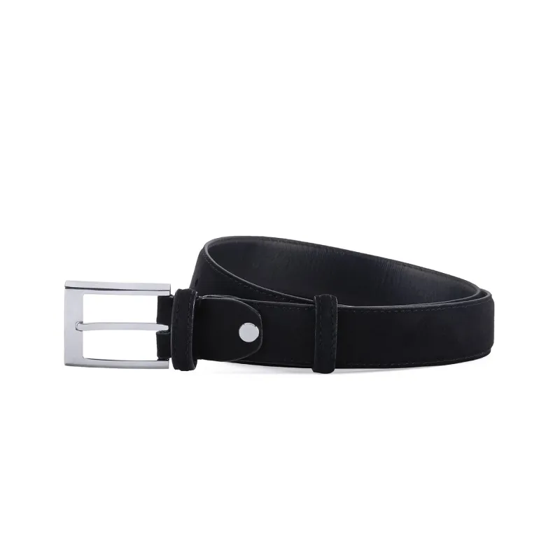 Unique Black Suede Belt sold by Armos