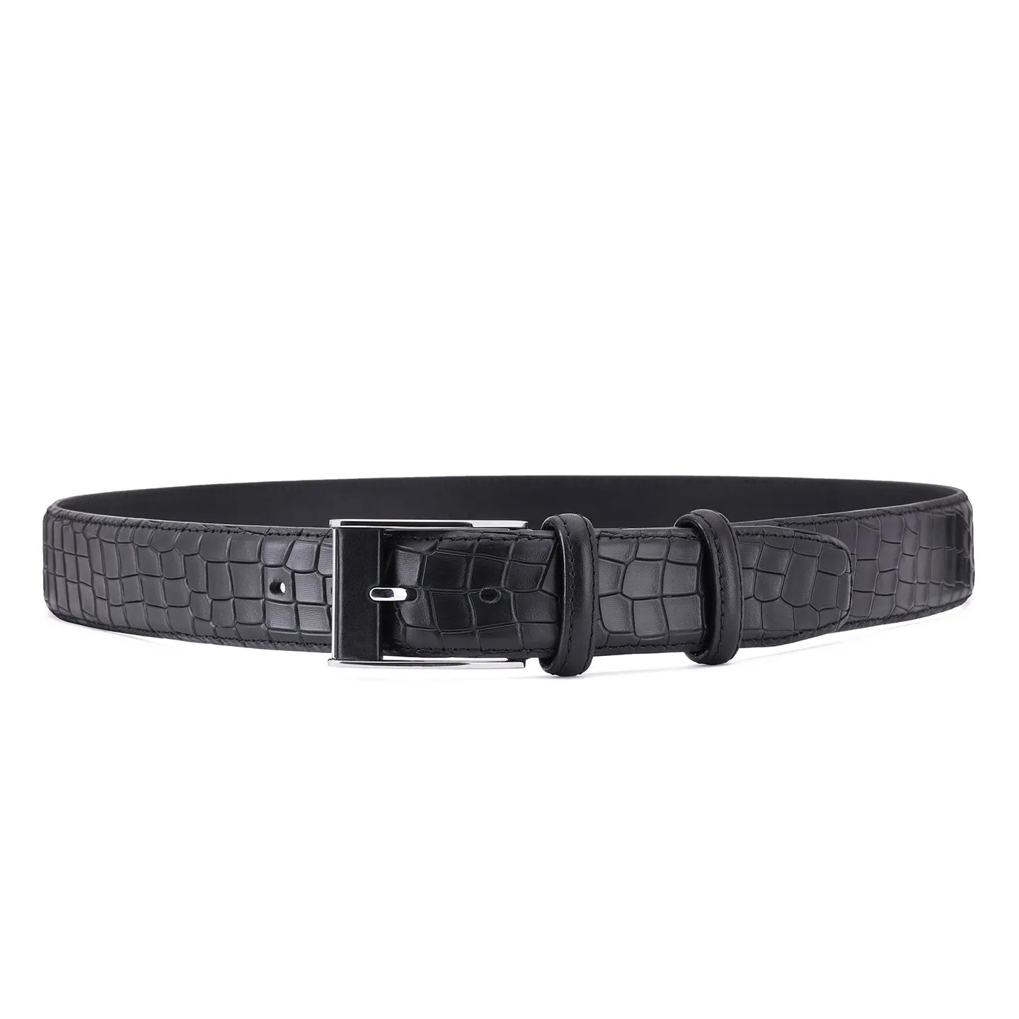 Braided Patinated Black Belt sold by Armos product image thumbnail 3