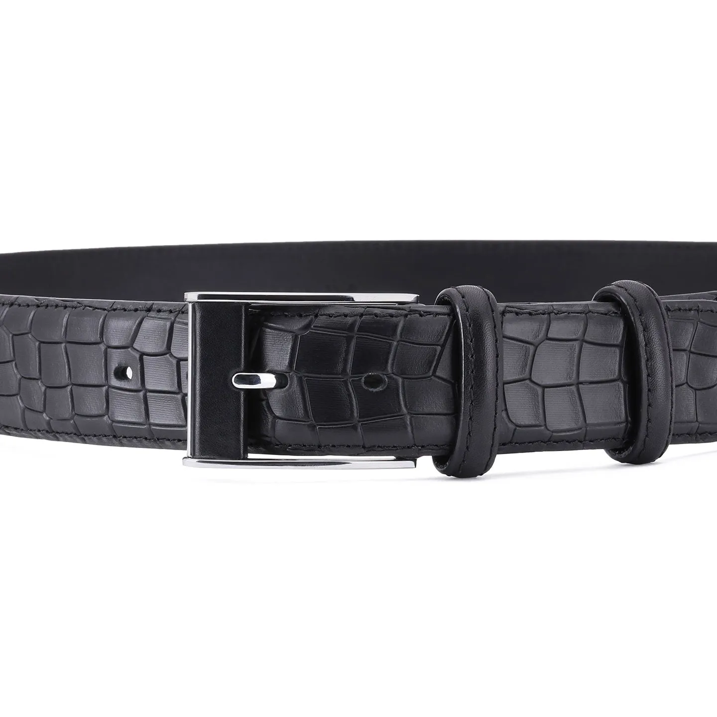 Braided Patinated Black Belt sold by Armos product image thumbnail 4