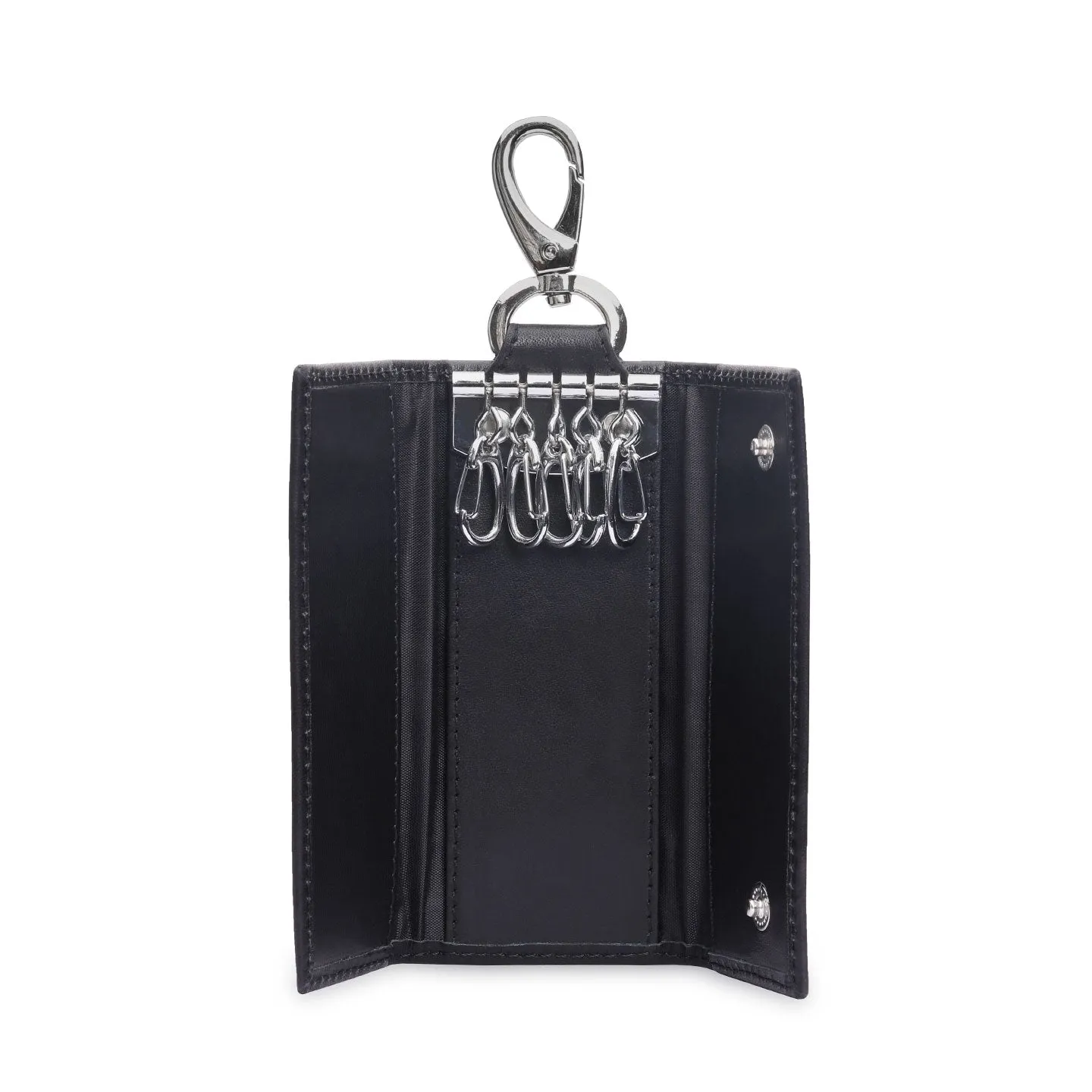 Black leather key holder sold by Armos product image thumbnail 2
