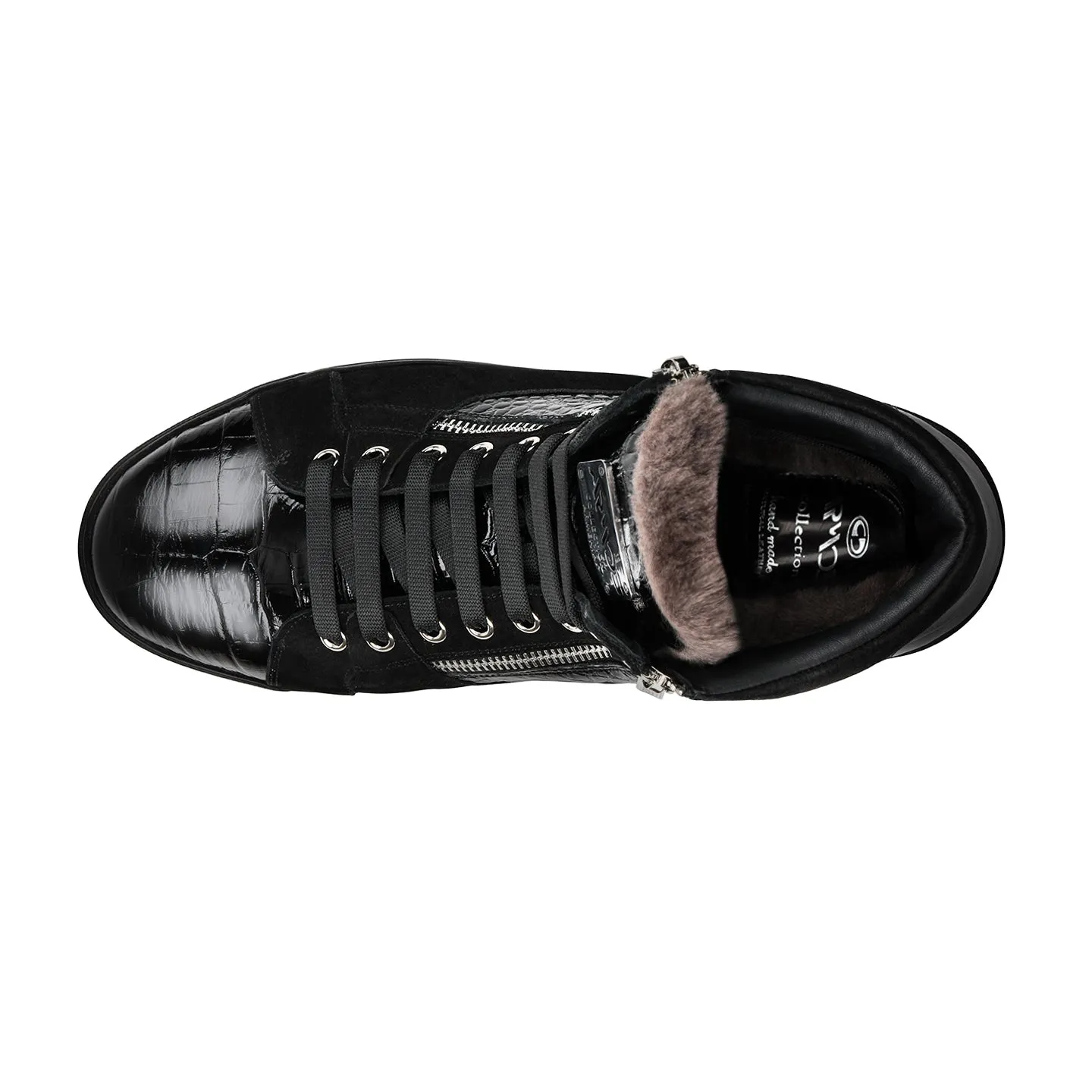 Black insulated sneakers sold by Armos product image thumbnail 4