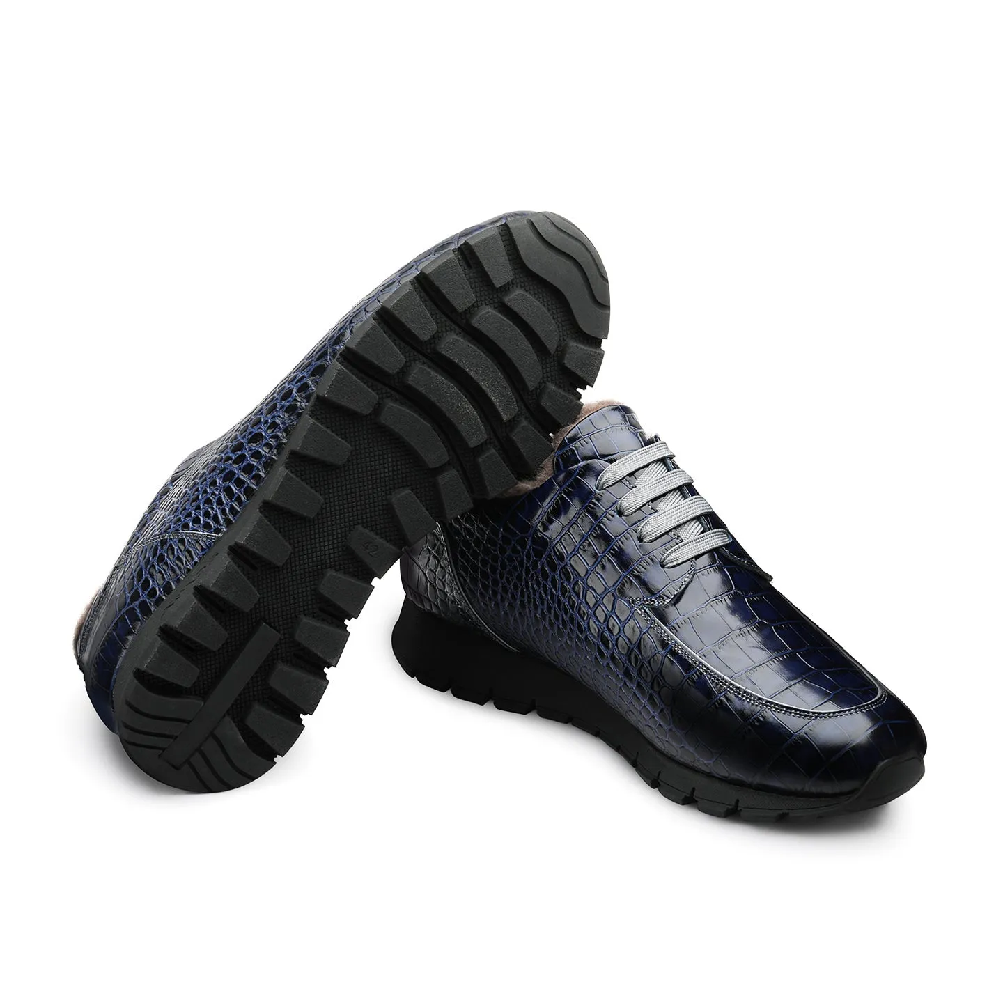 Dark blue insulated sneakers sold by Armos product image thumbnail 4